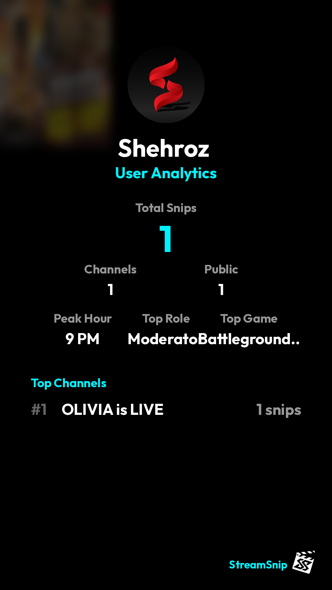 Stats Share Card