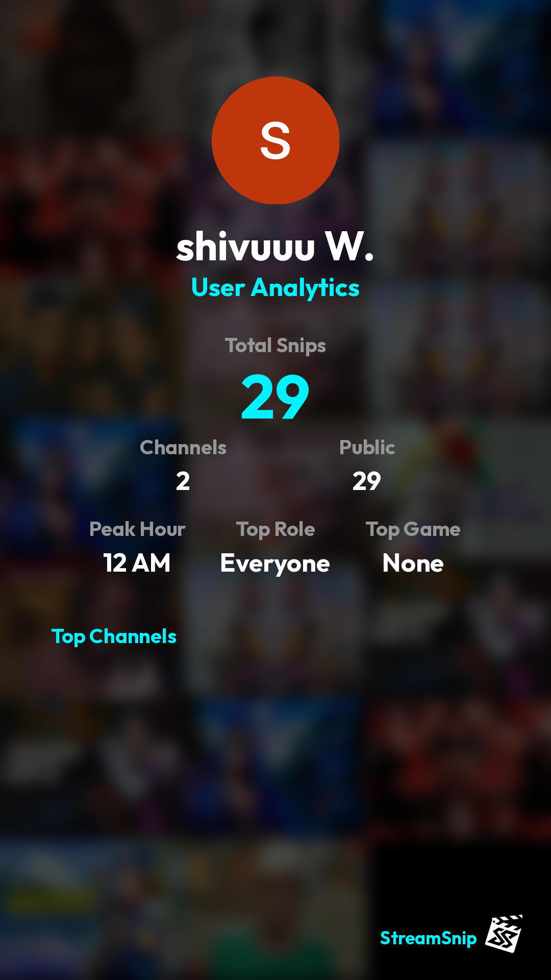 Stats Share Card