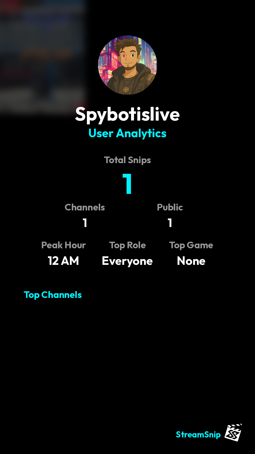 Stats Share Card
