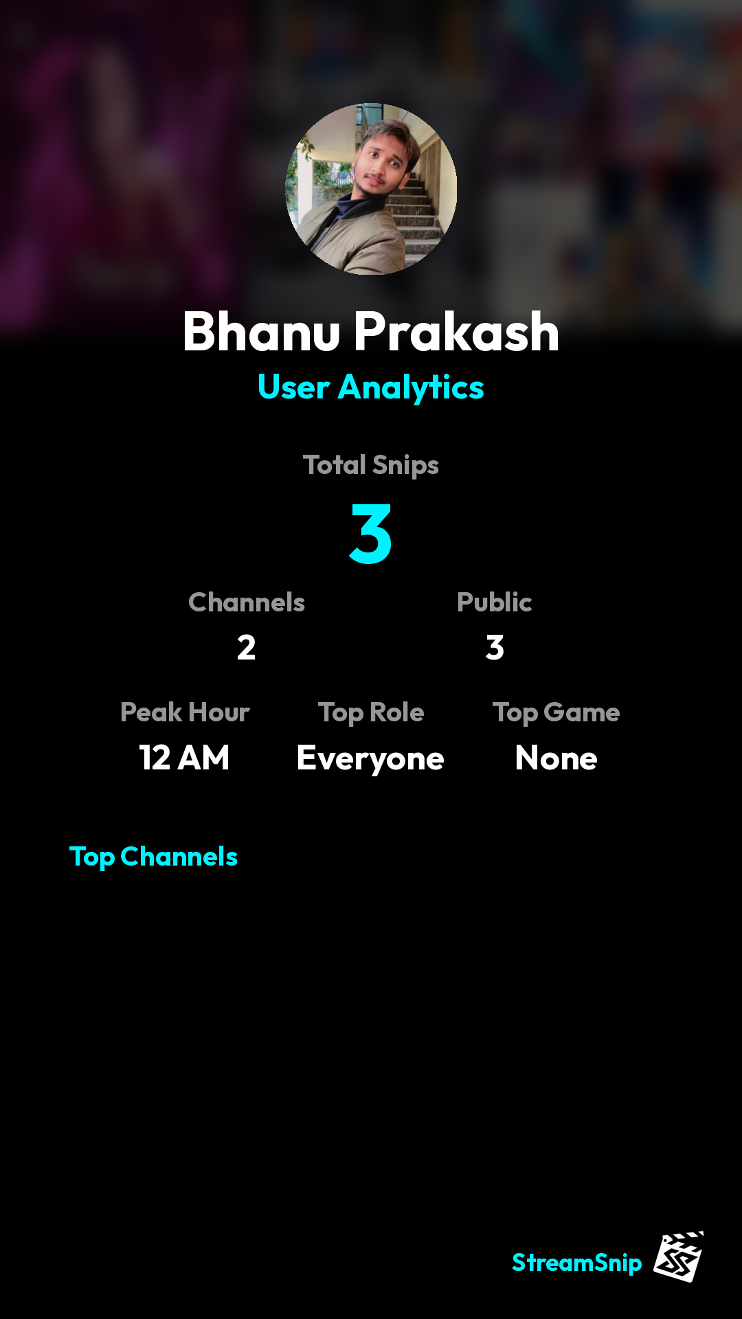 Stats Share Card