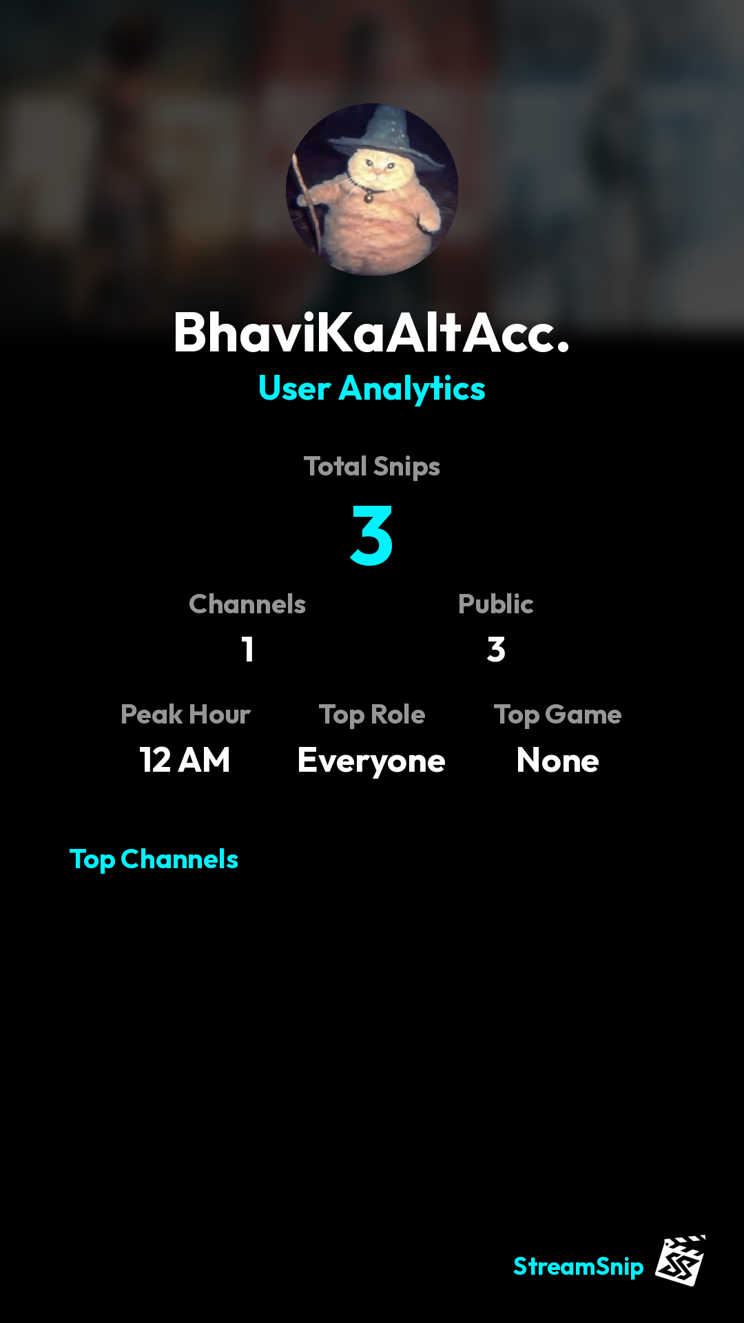 Stats Share Card