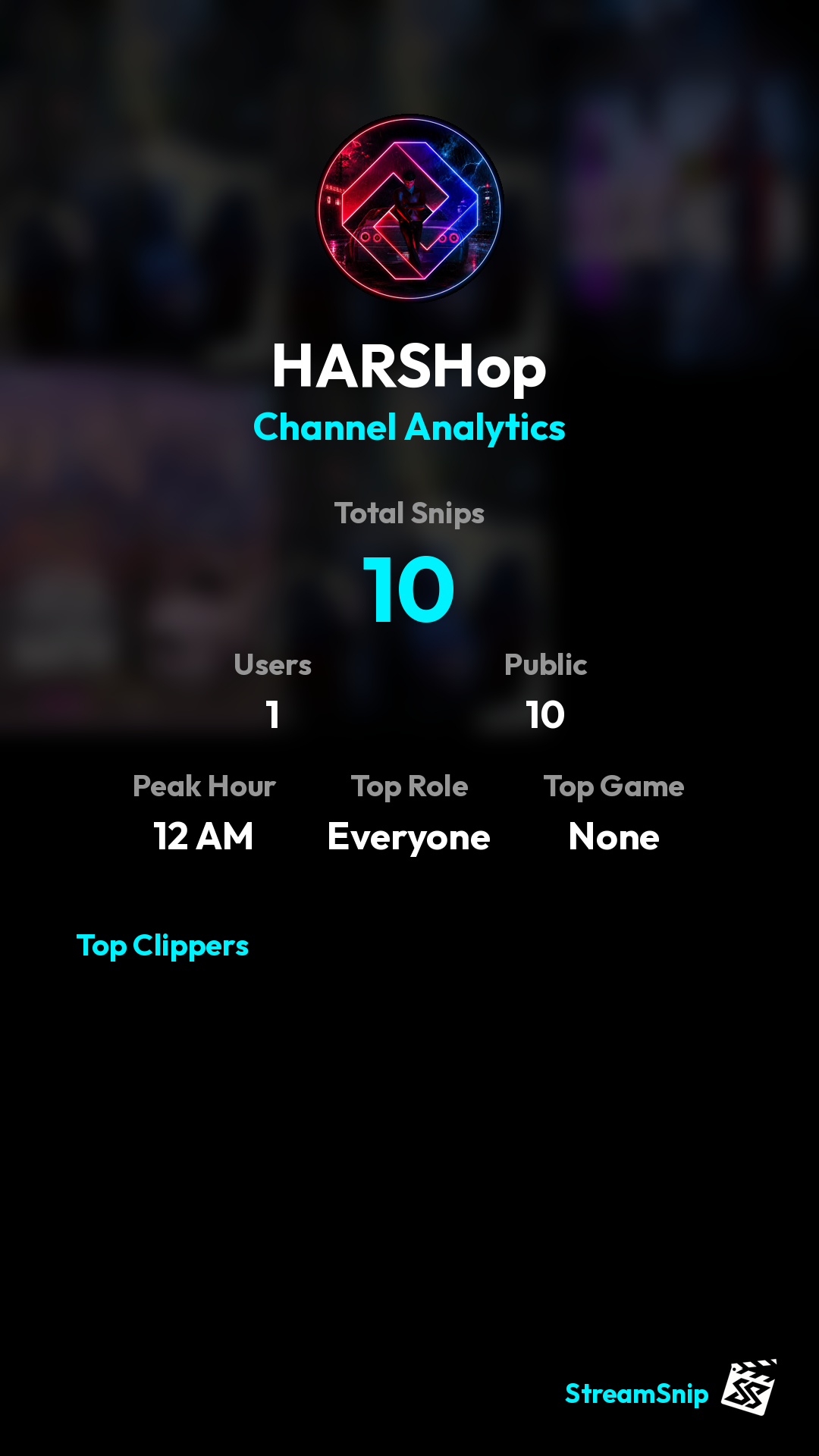 Stats Share Card
