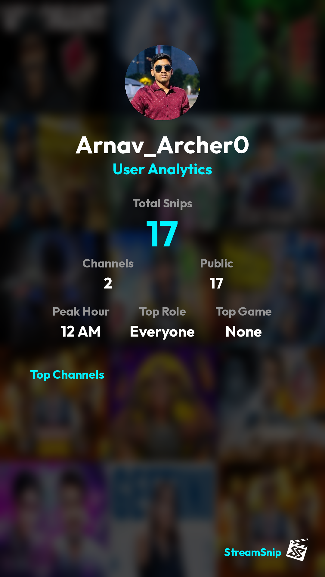 Stats Share Card