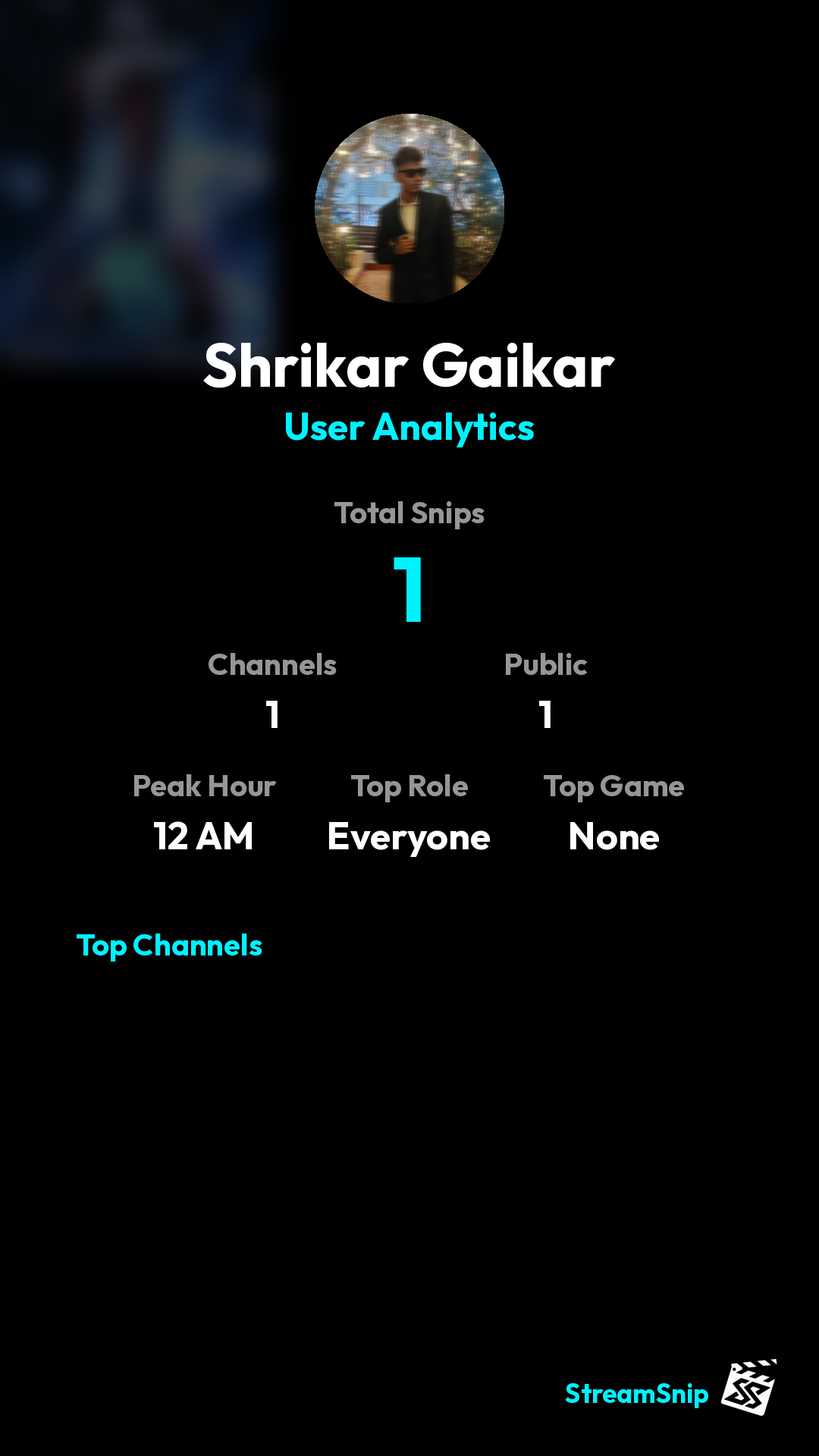 Stats Share Card