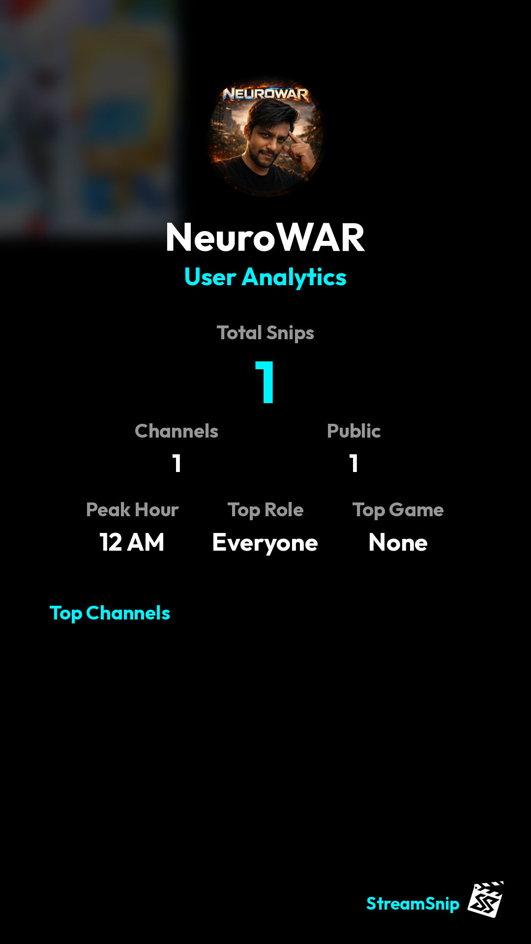 Stats Share Card