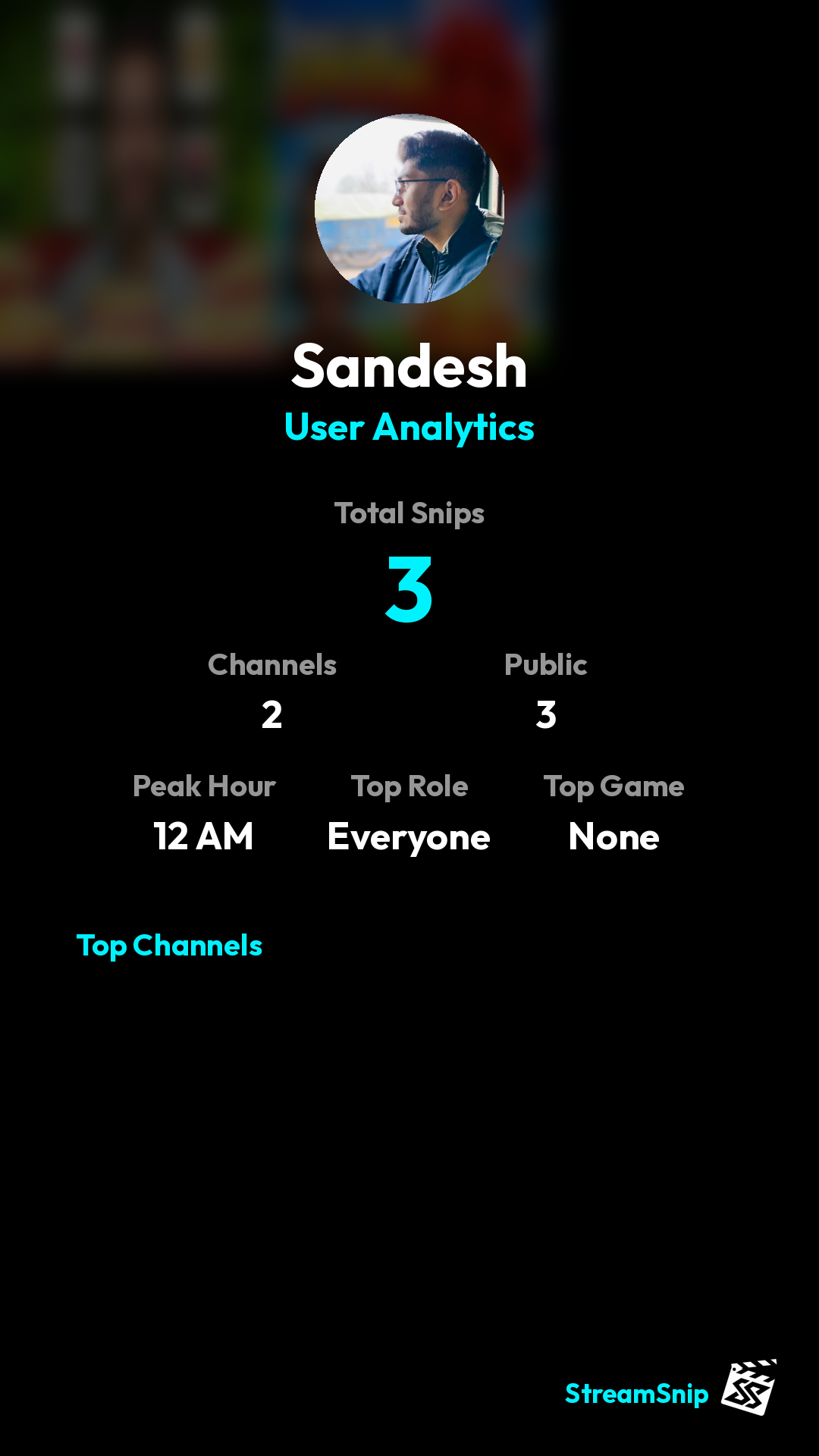 Stats Share Card
