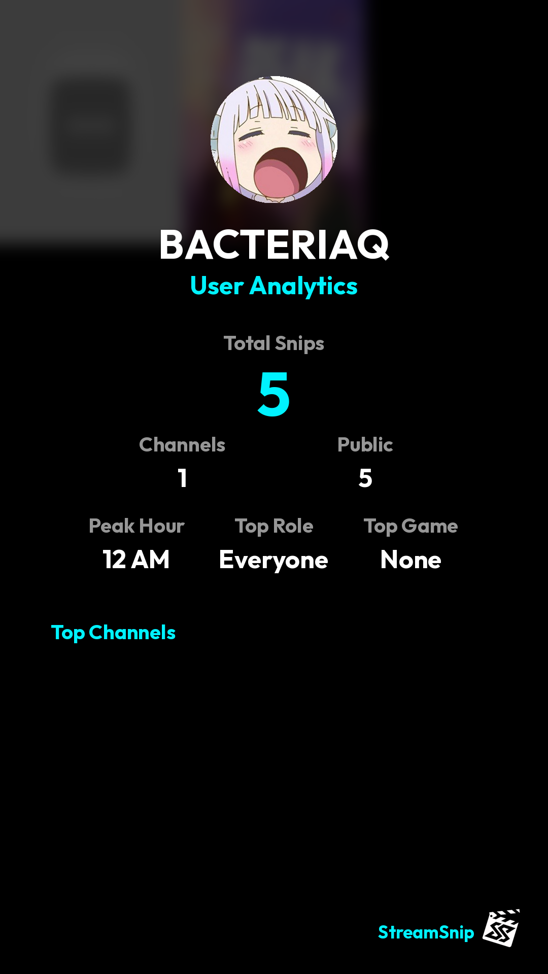 Stats Share Card