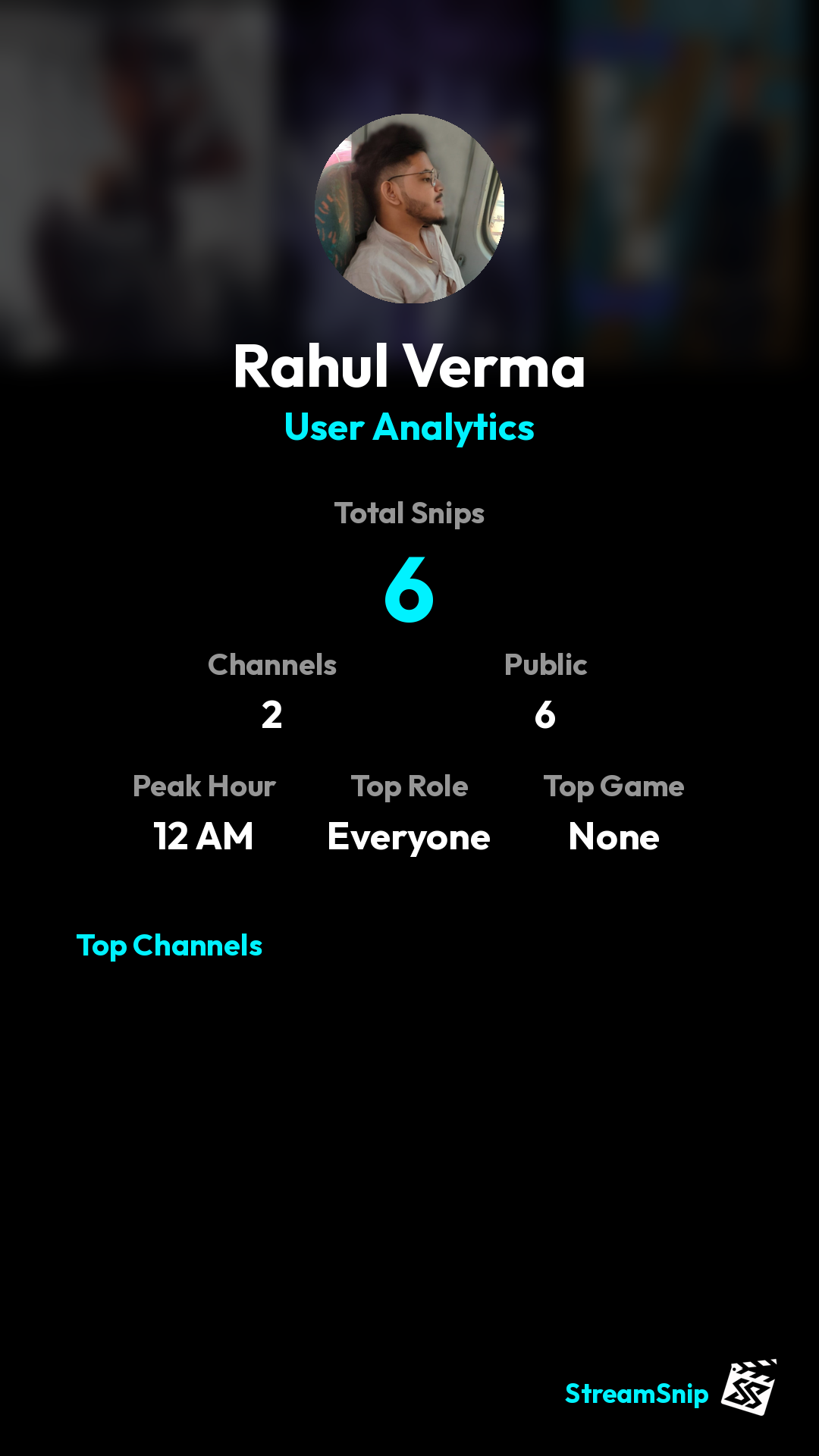 Stats Share Card