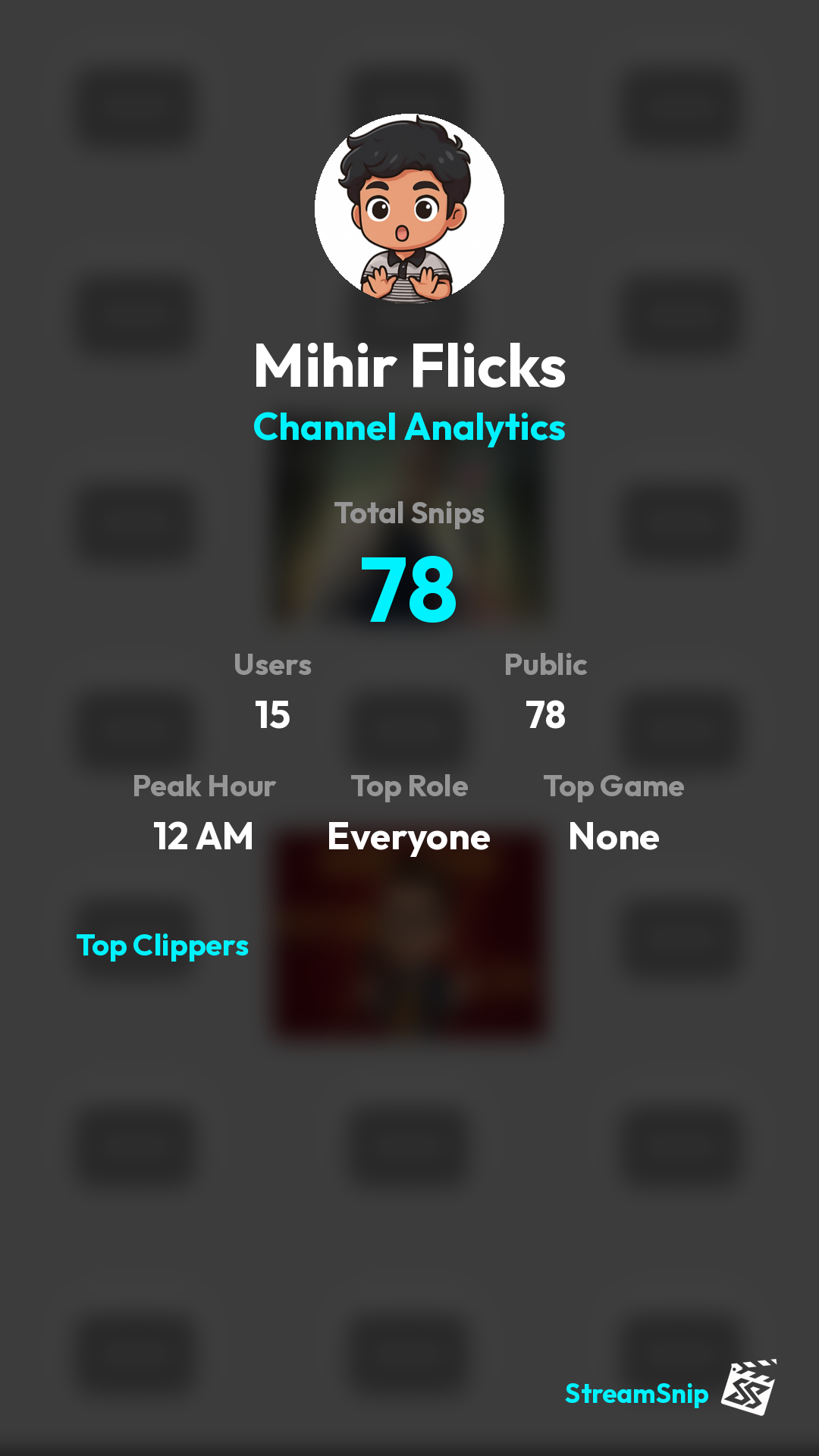 Stats Share Card