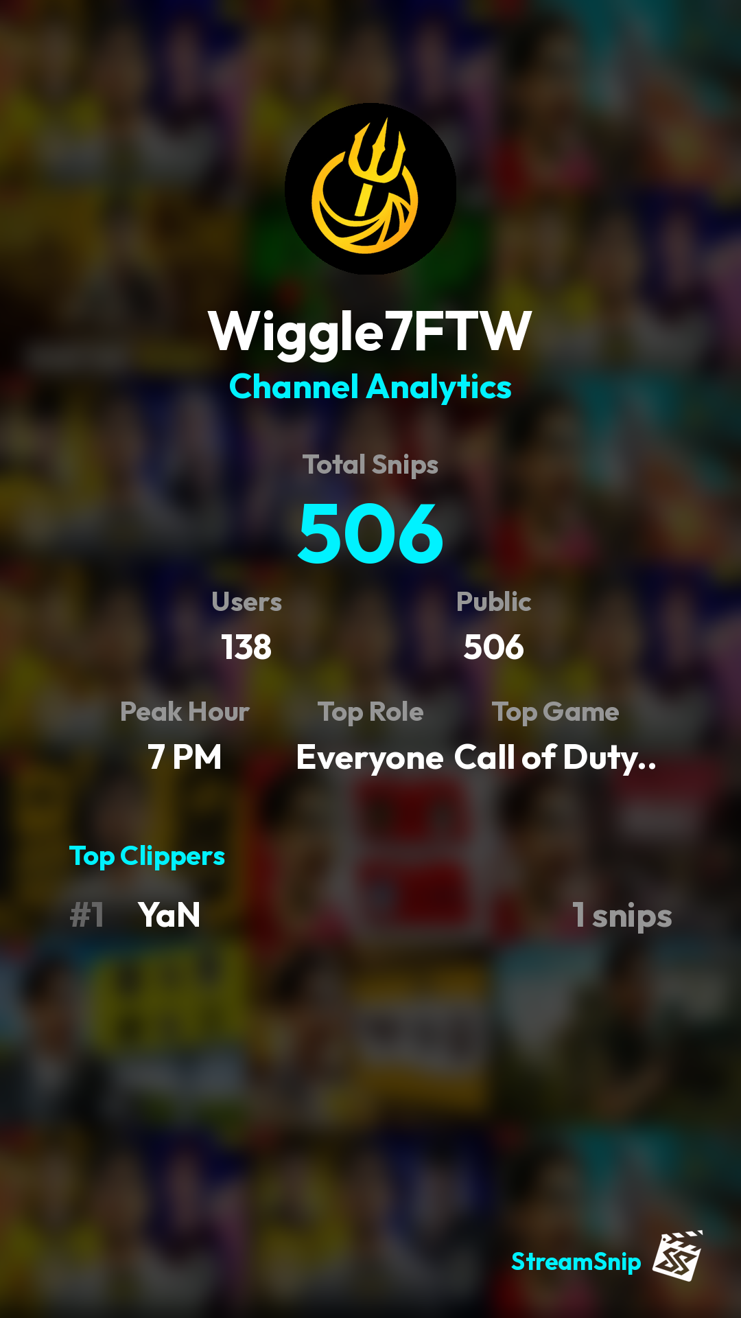 Stats Share Card