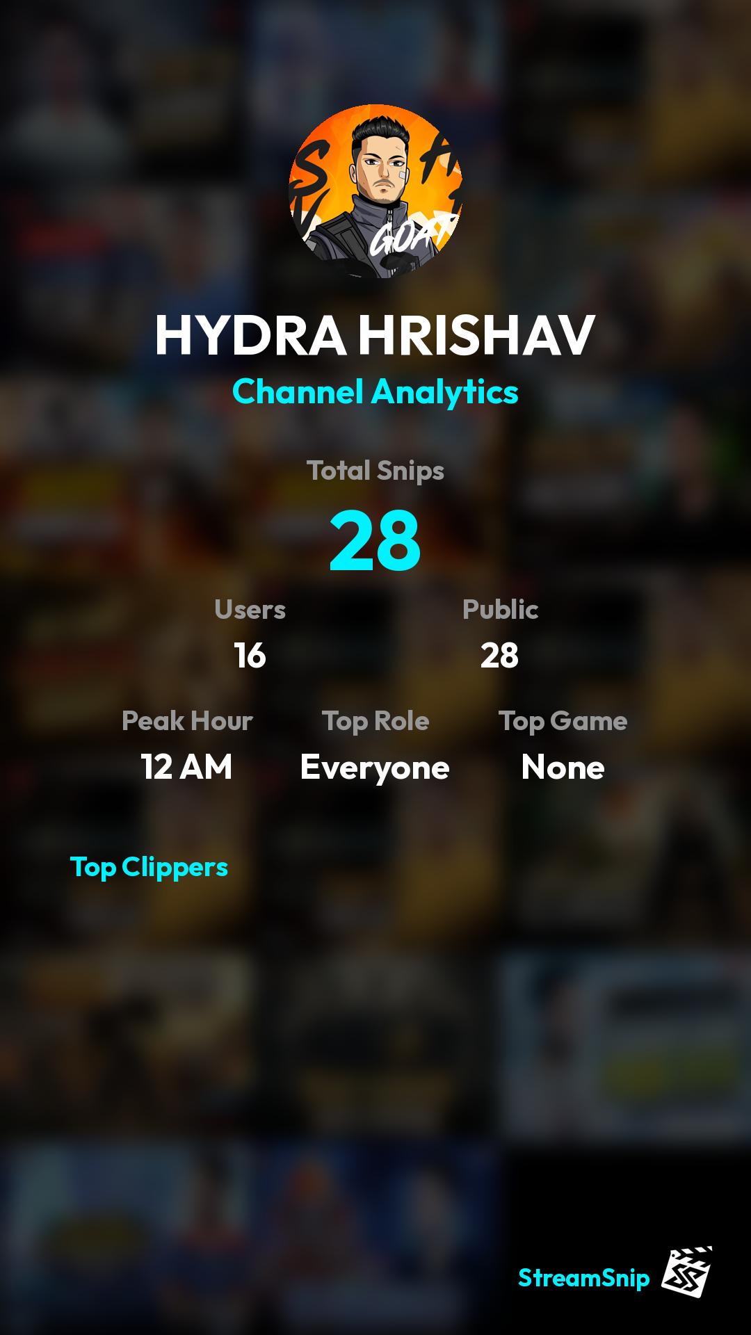 Stats Share Card