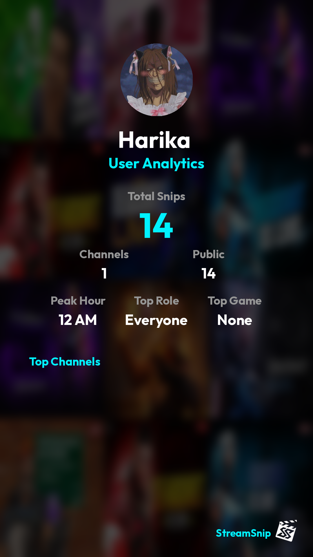 Stats Share Card