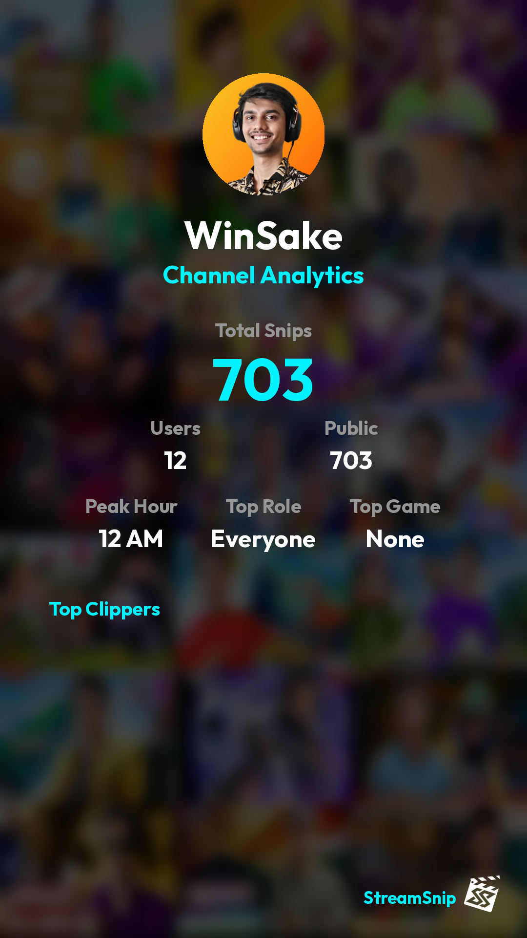 Stats Share Card