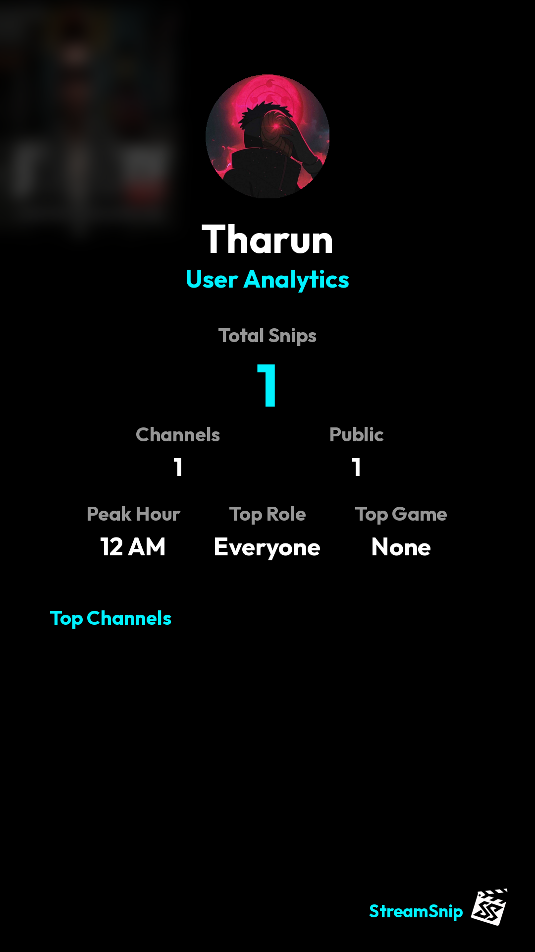 Stats Share Card