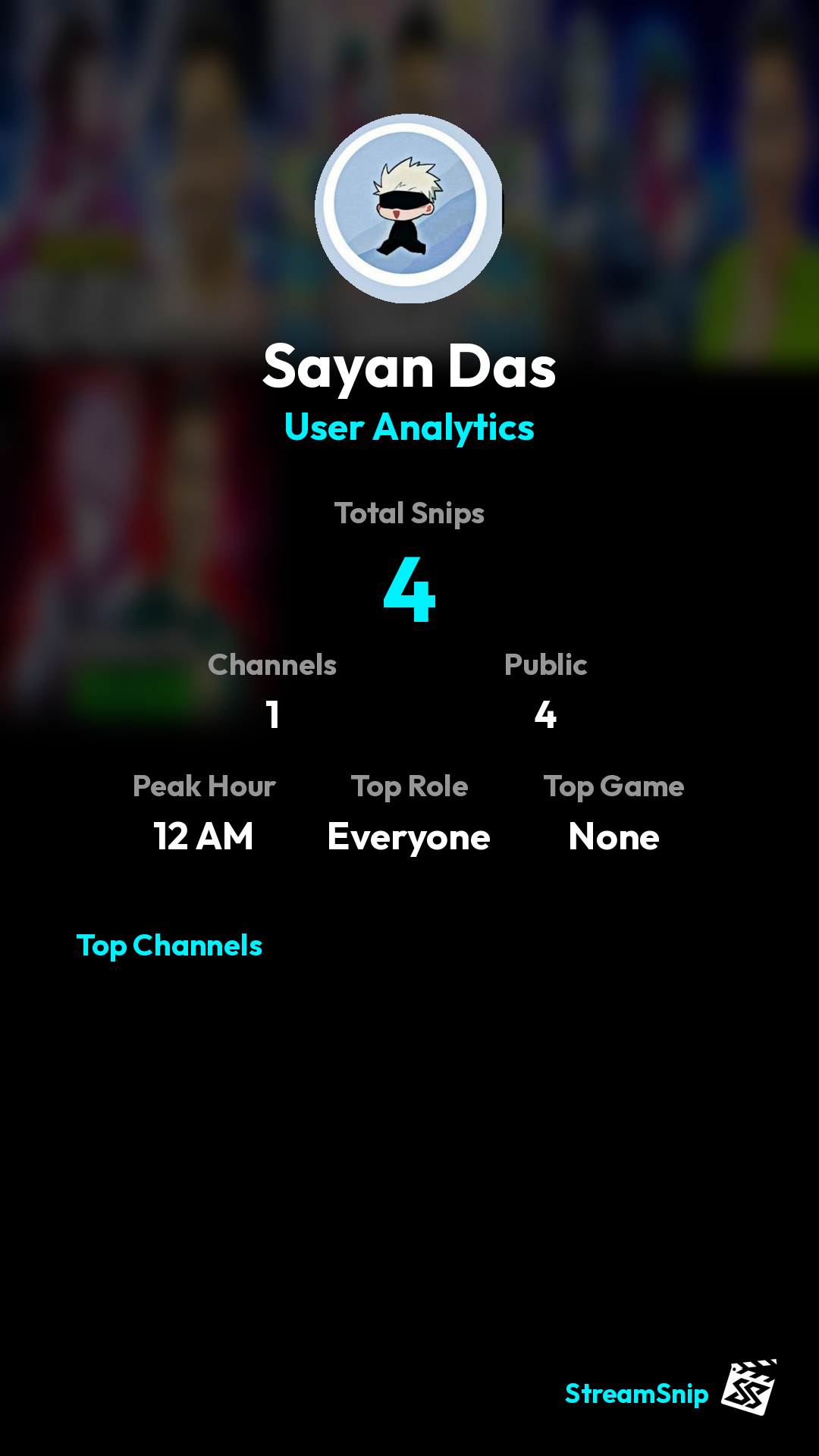 Stats Share Card