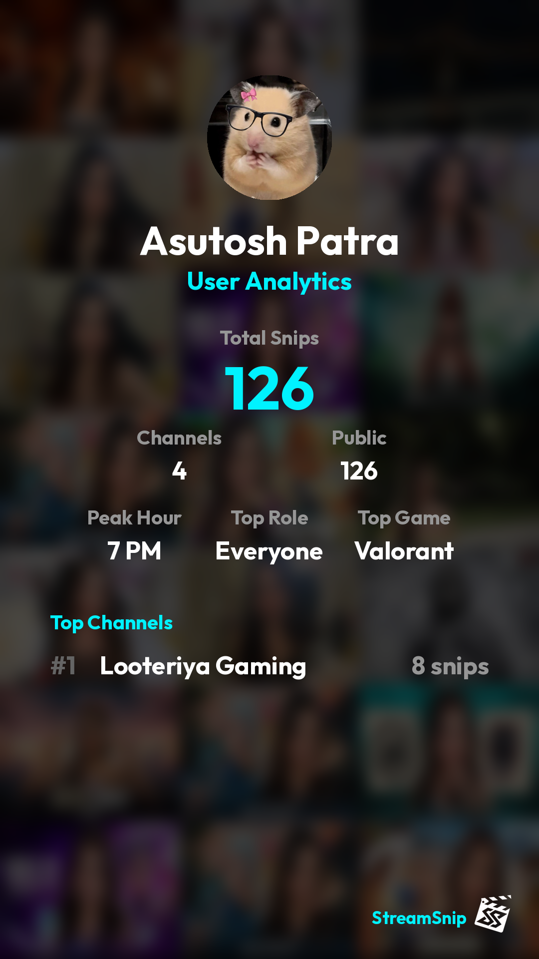 Stats Share Card