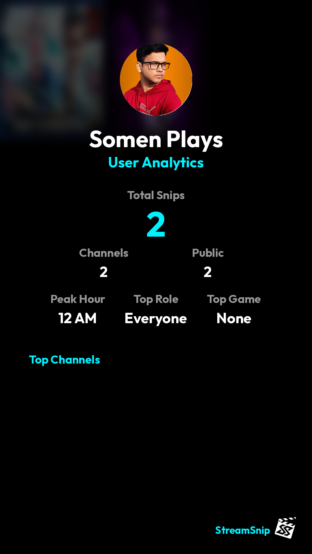 Stats Share Card
