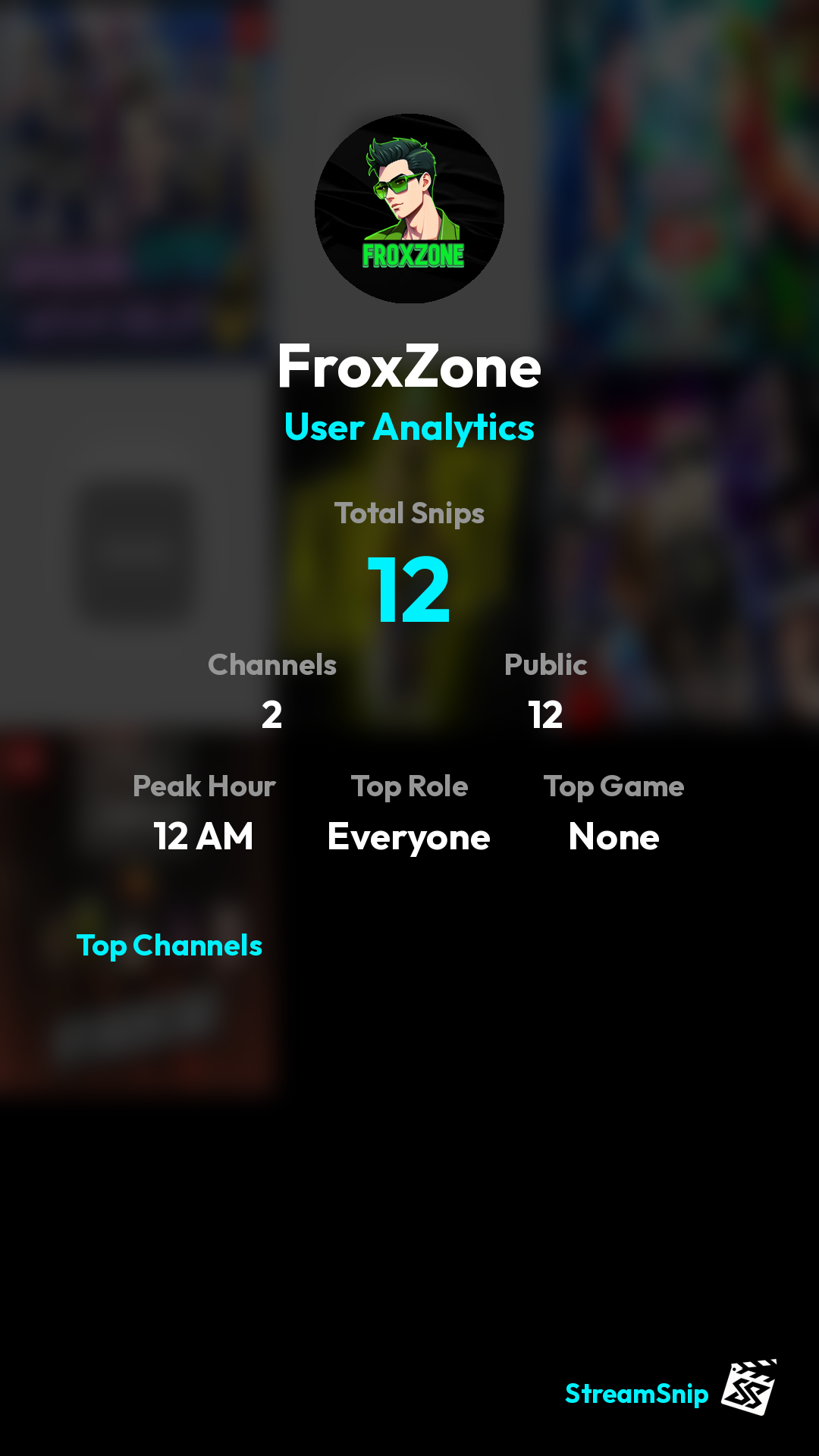 Stats Share Card