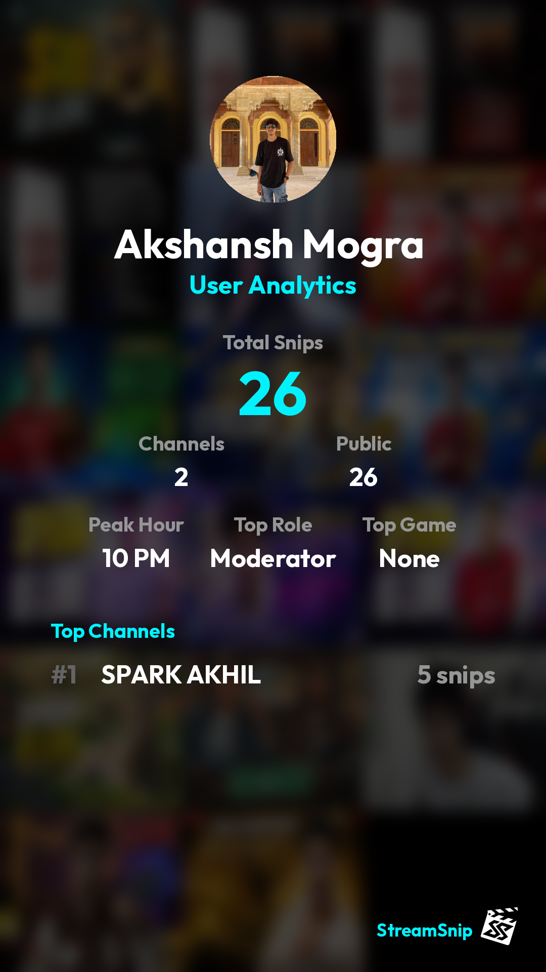 Stats Share Card