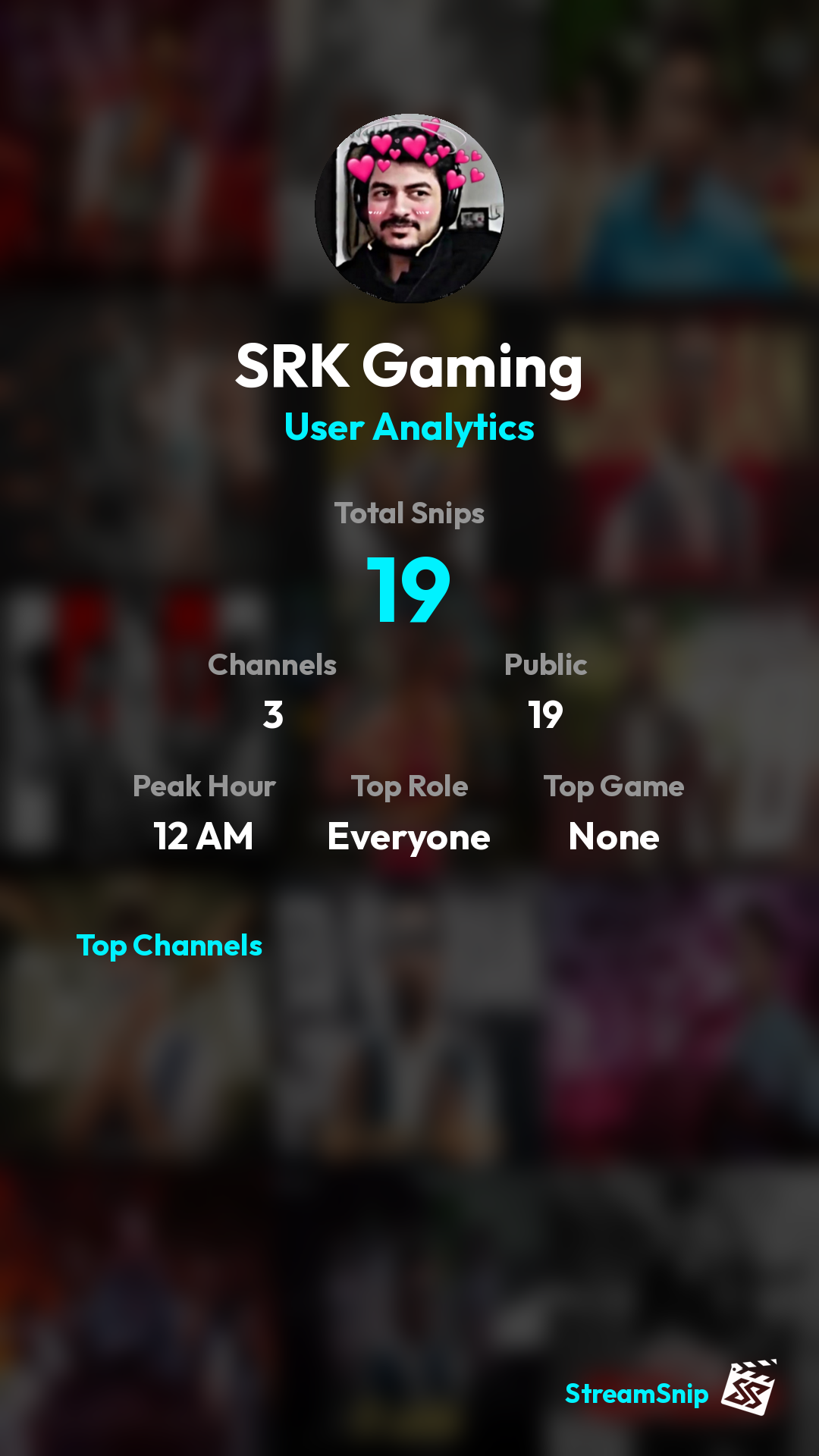 Stats Share Card