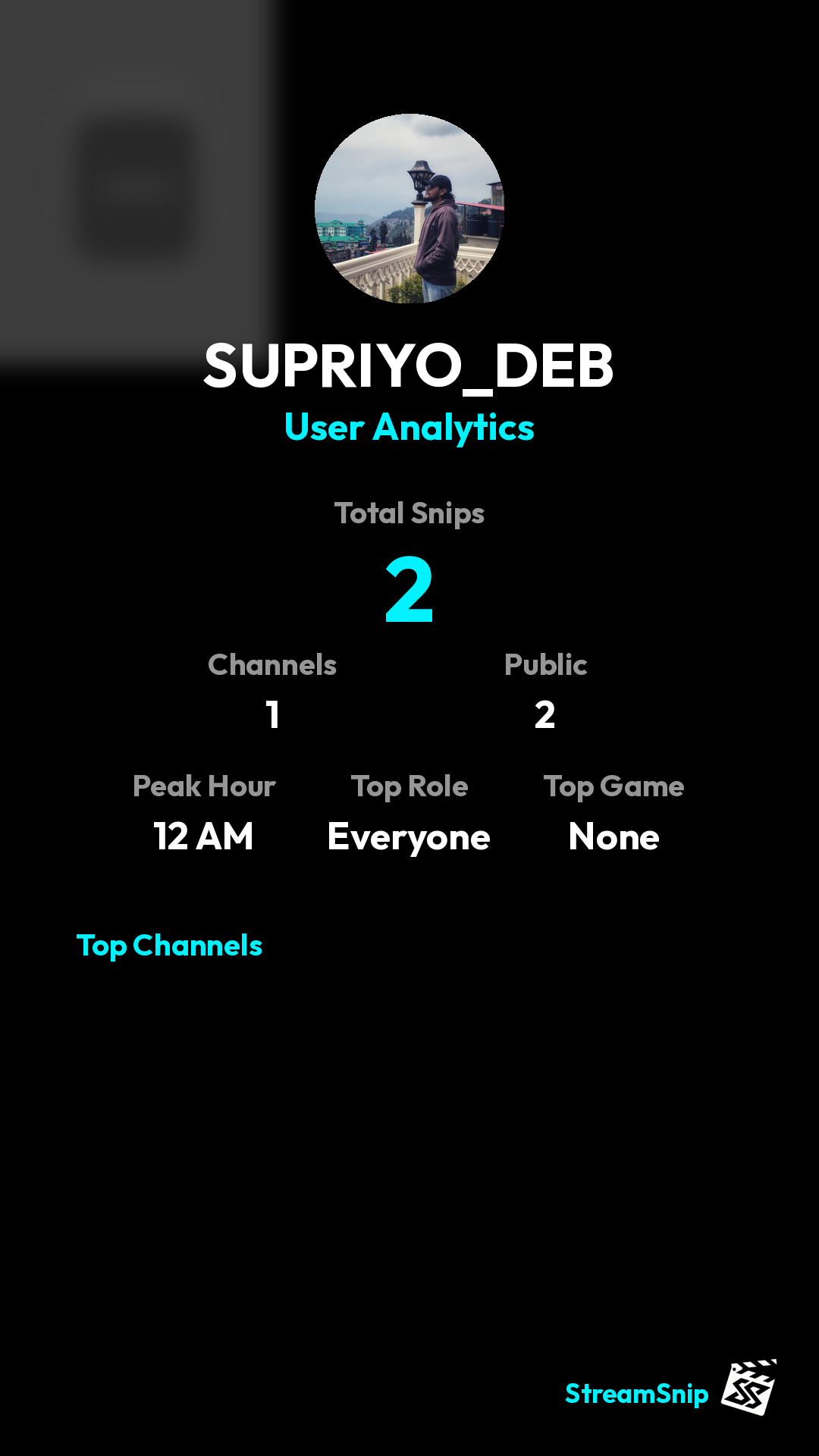 Stats Share Card