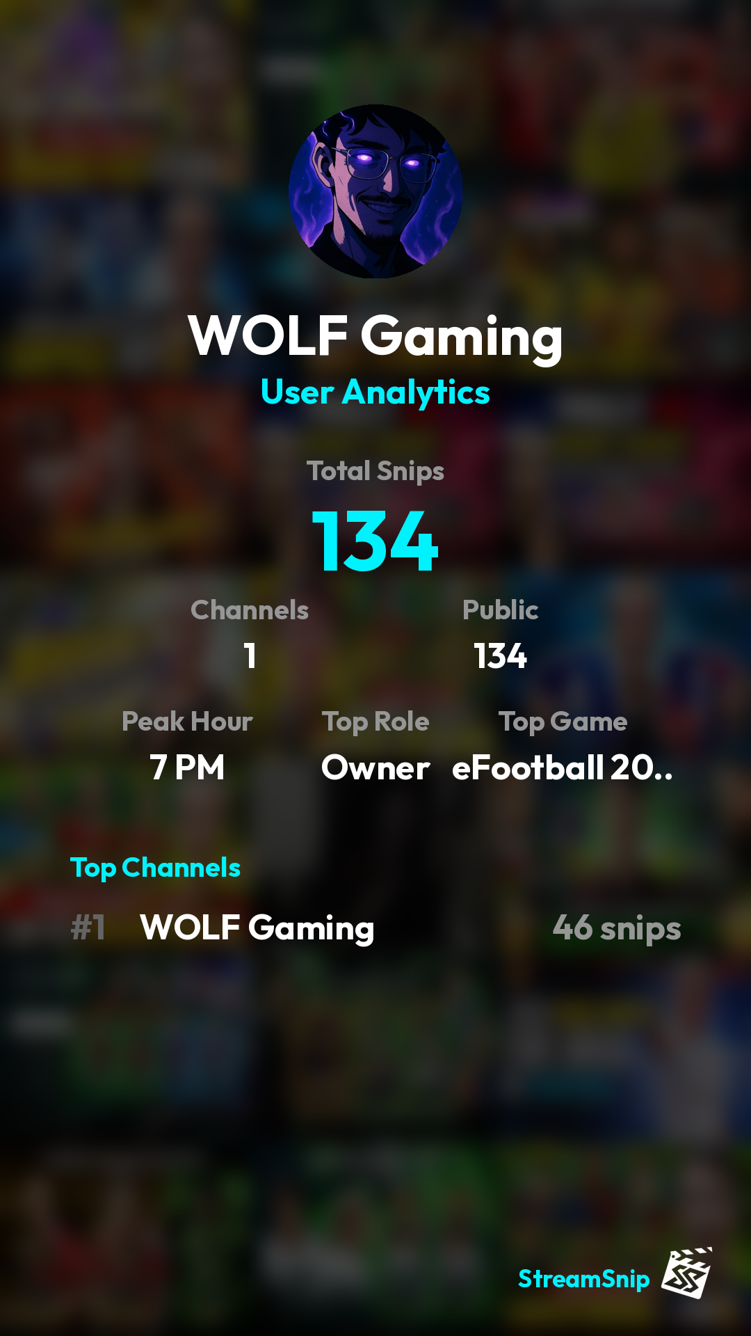 Stats Share Card
