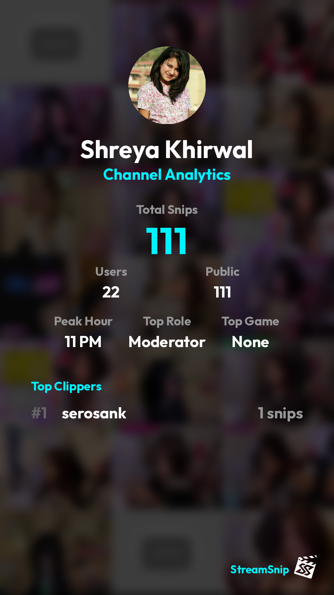 Stats Share Card
