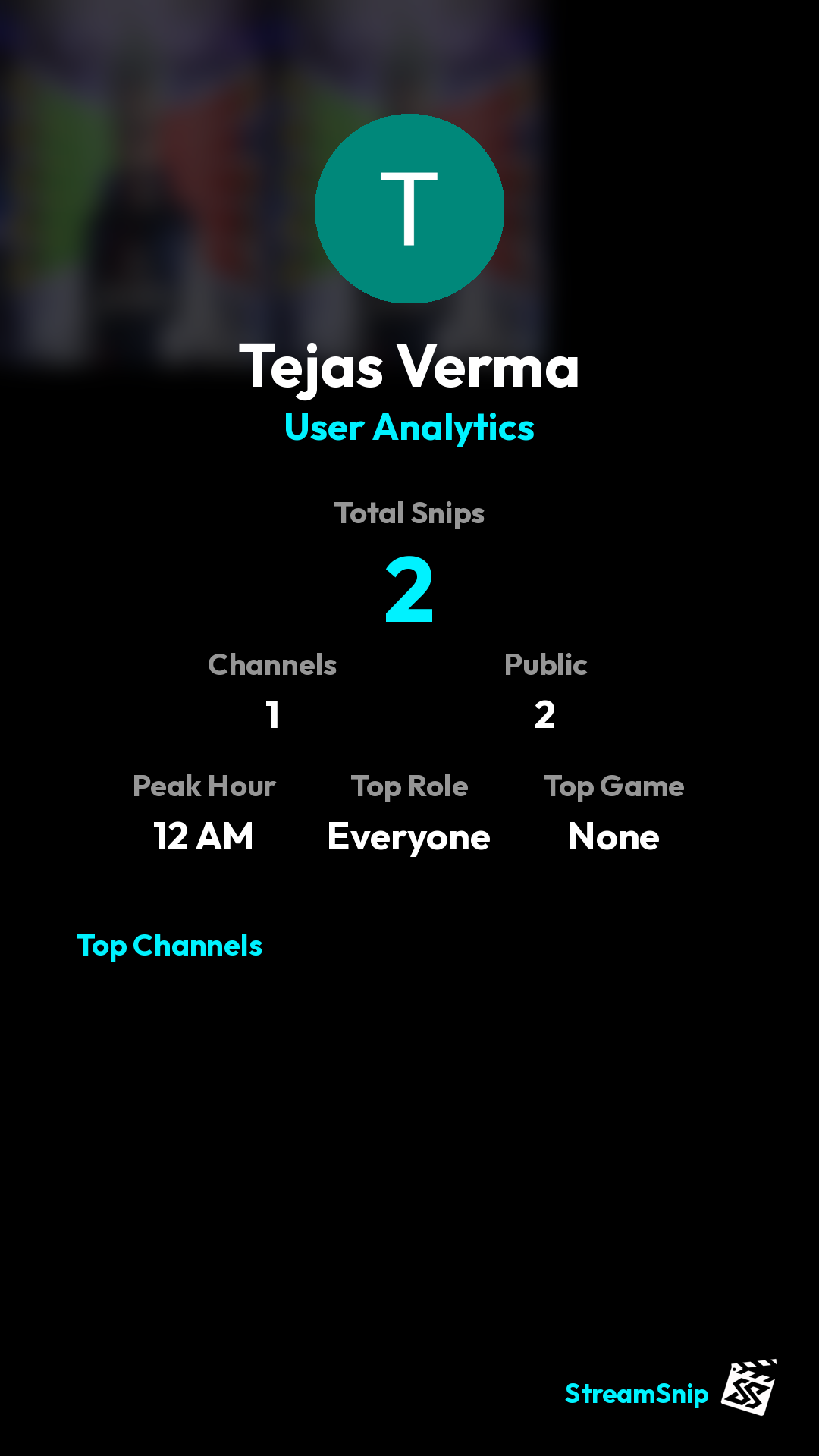 Stats Share Card