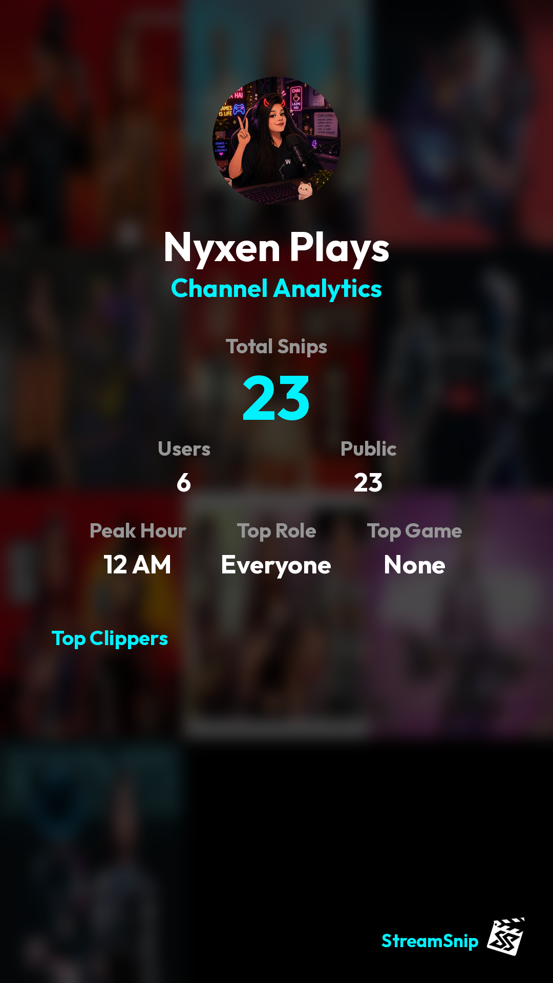 Stats Share Card