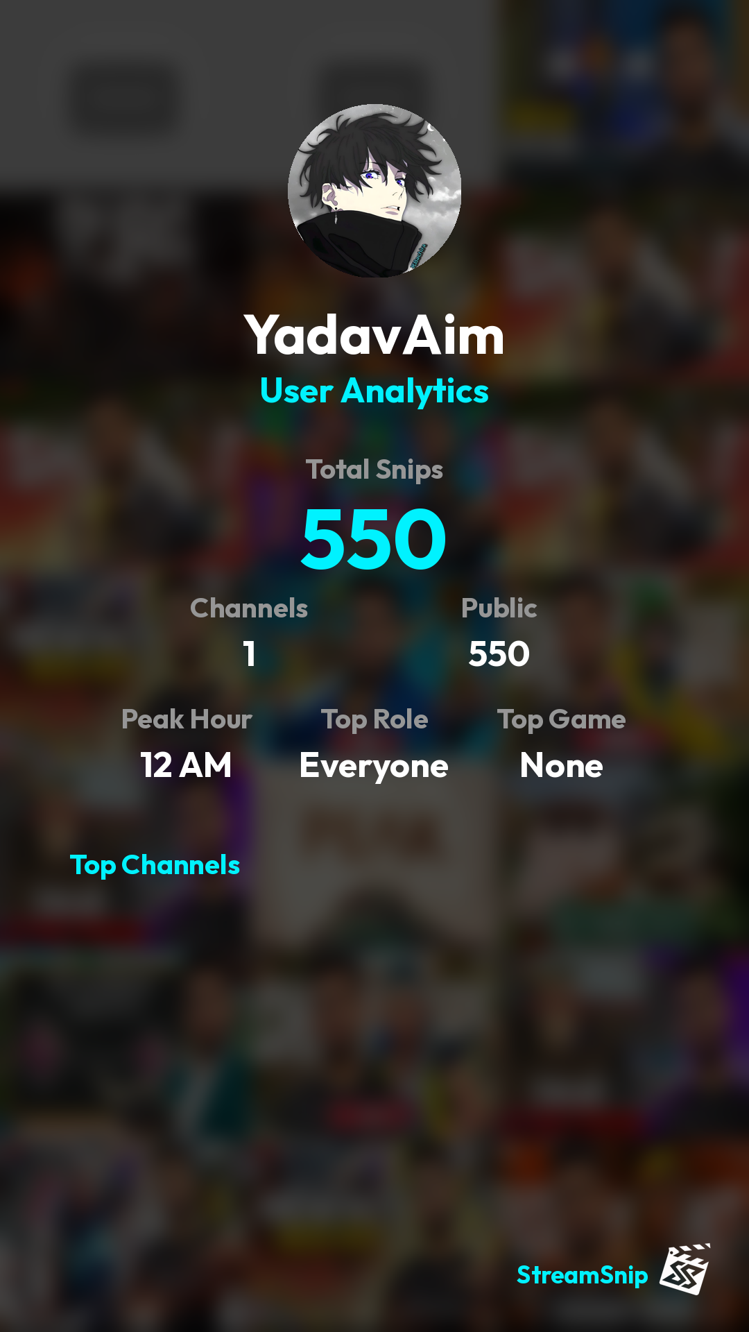 Stats Share Card