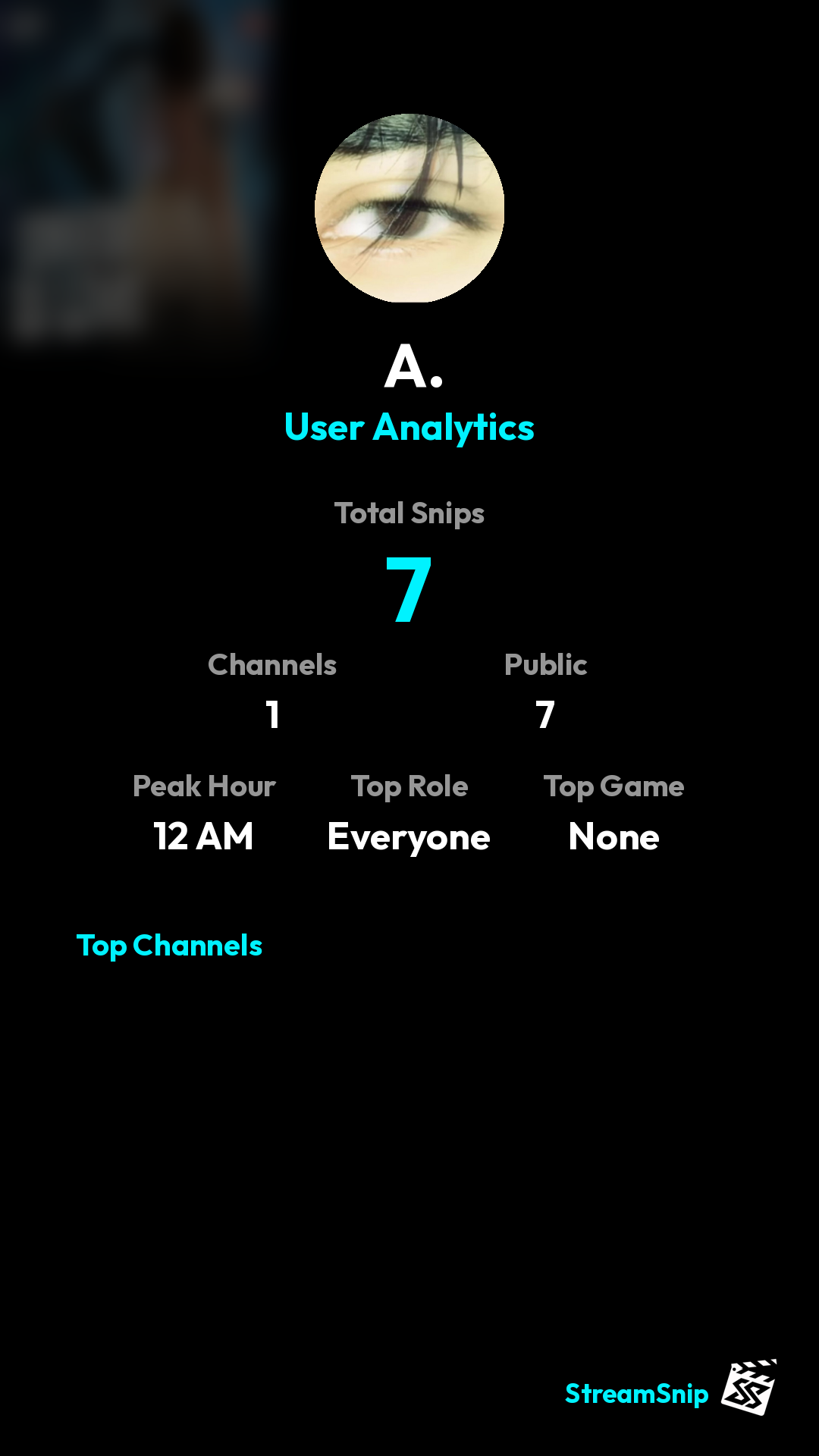 Stats Share Card