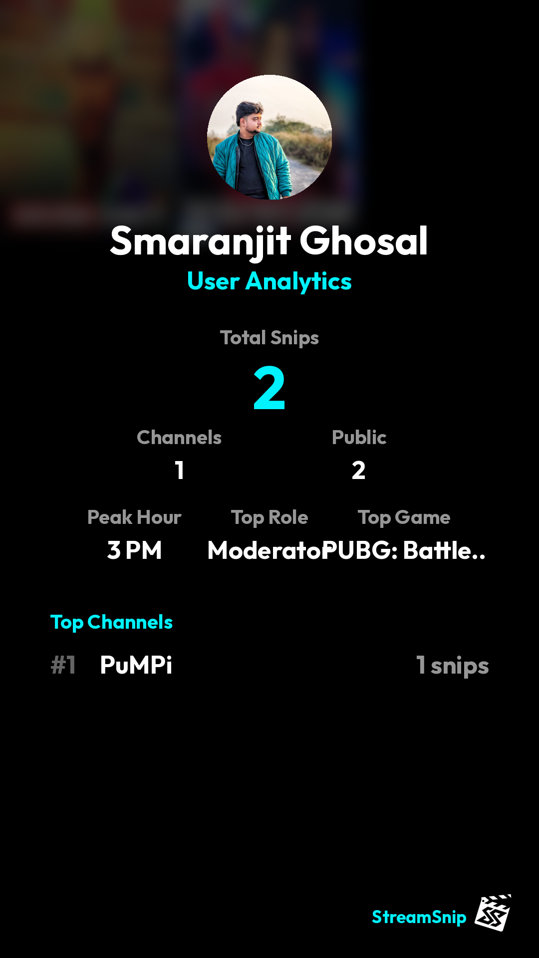 Stats Share Card
