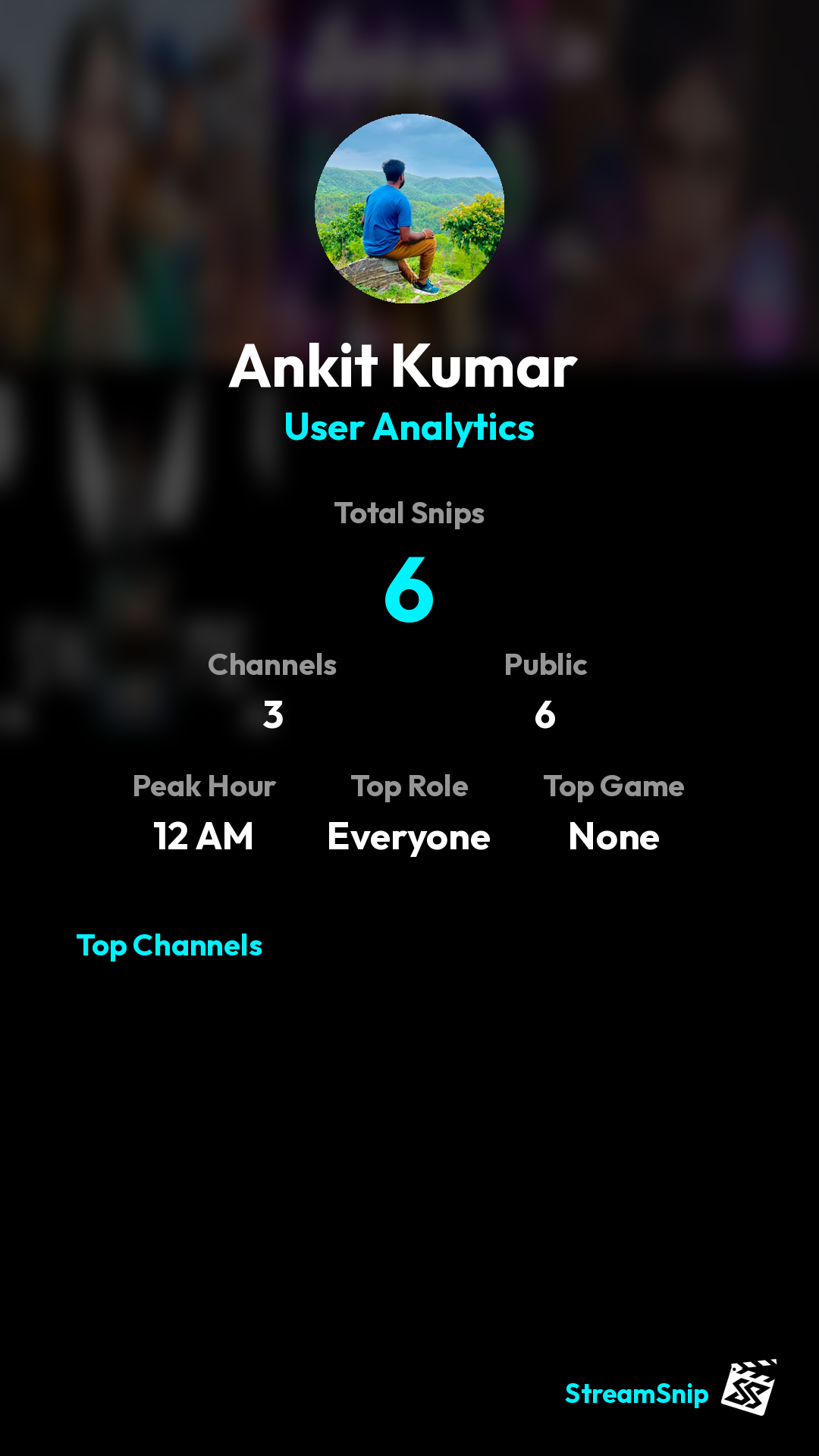 Stats Share Card