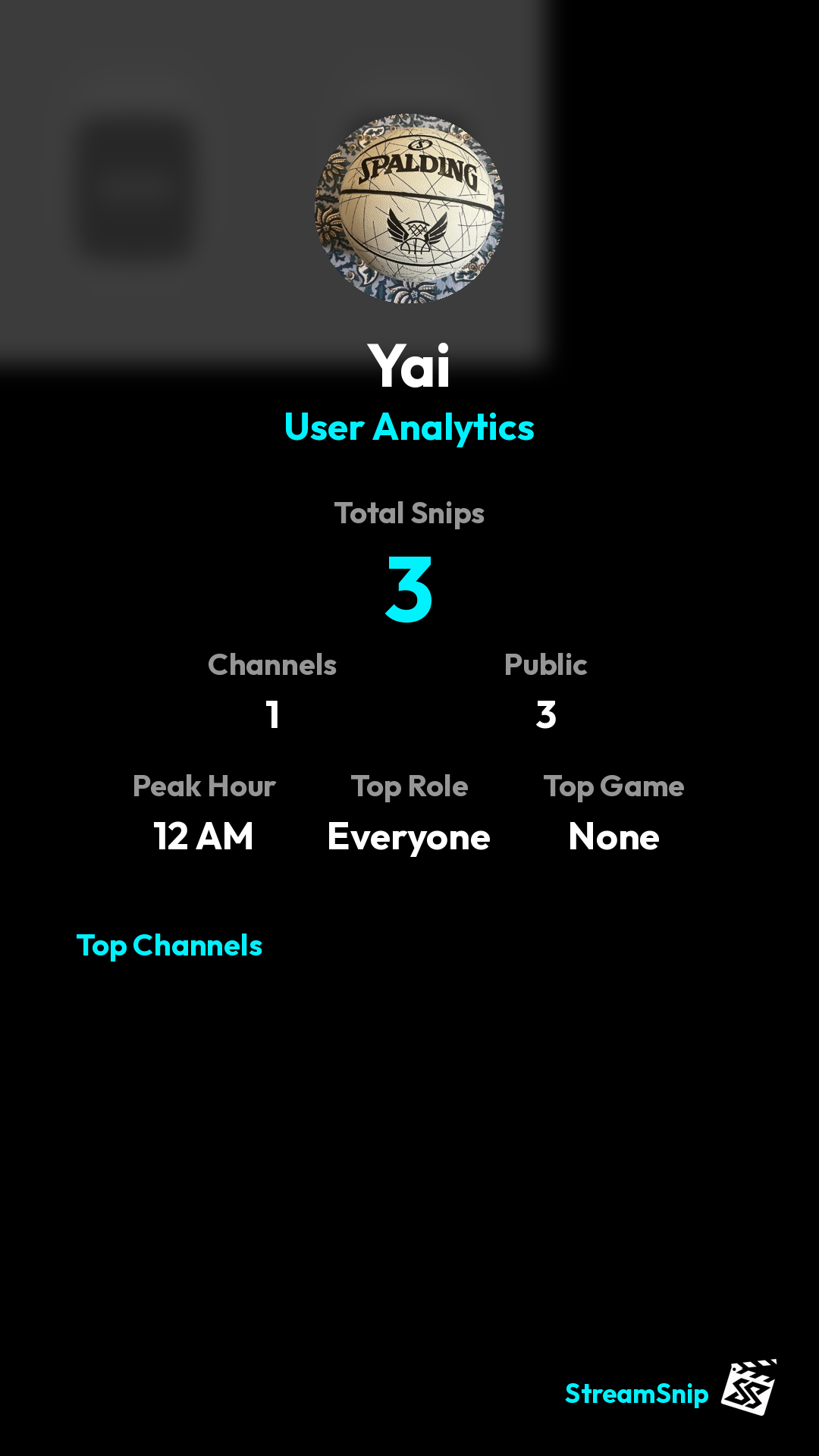 Stats Share Card
