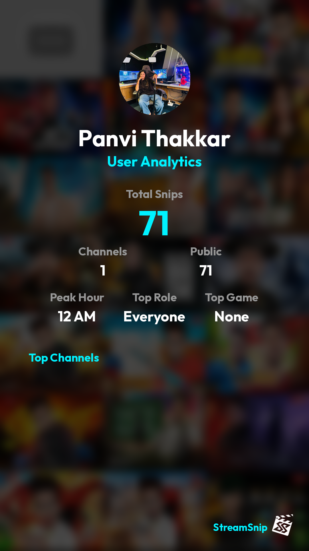 Stats Share Card