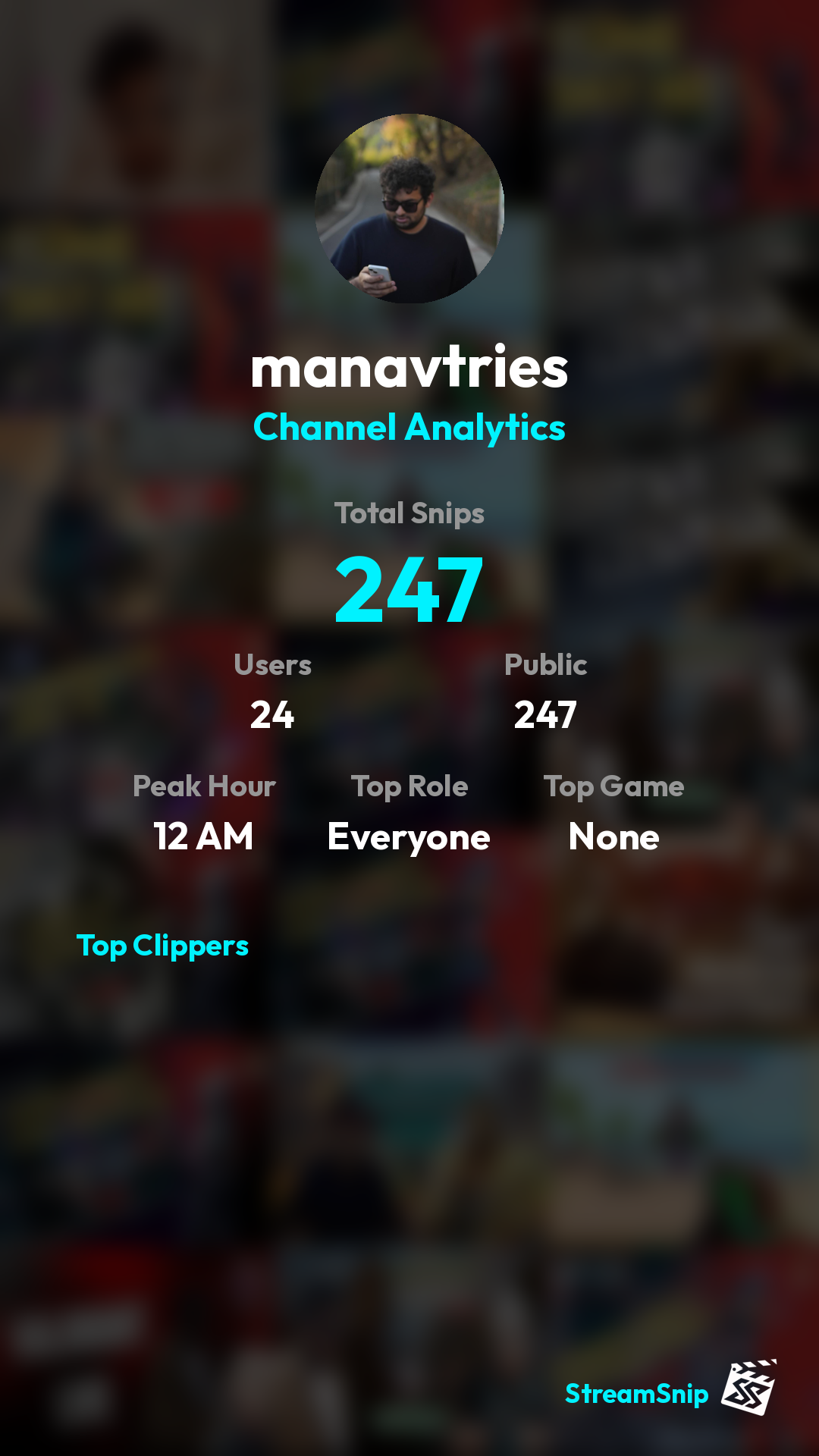 Stats Share Card