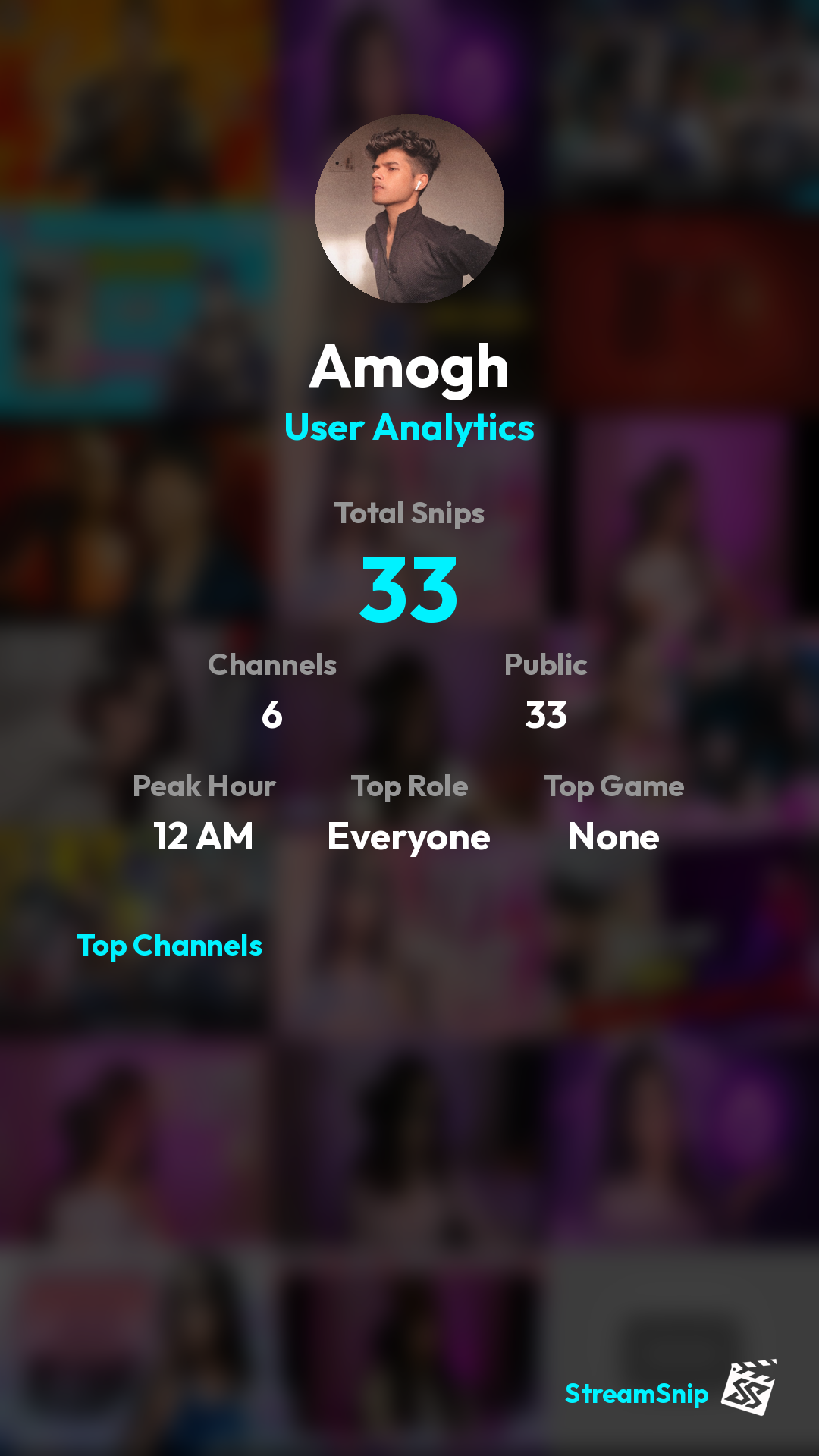 Stats Share Card