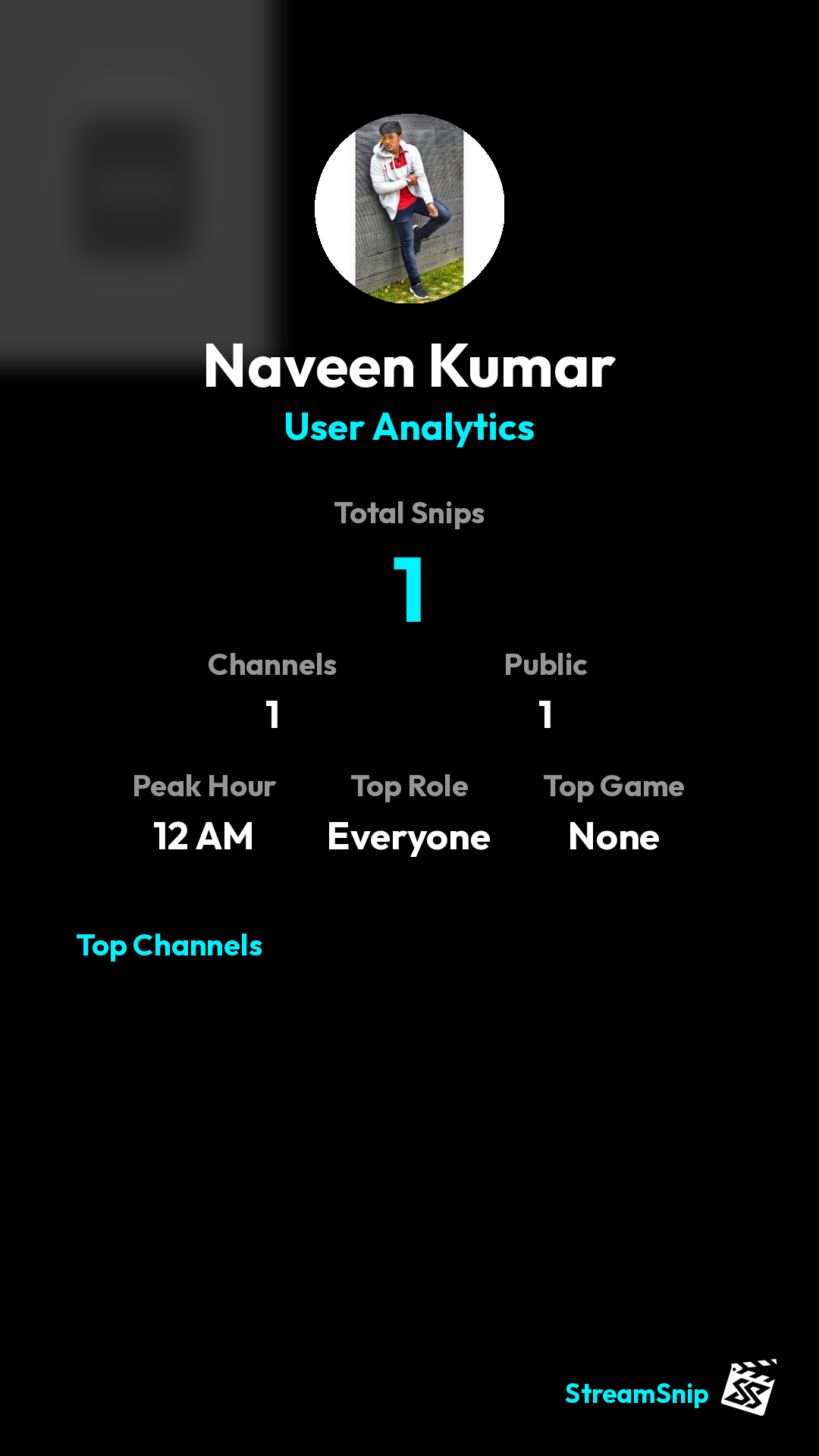 Stats Share Card