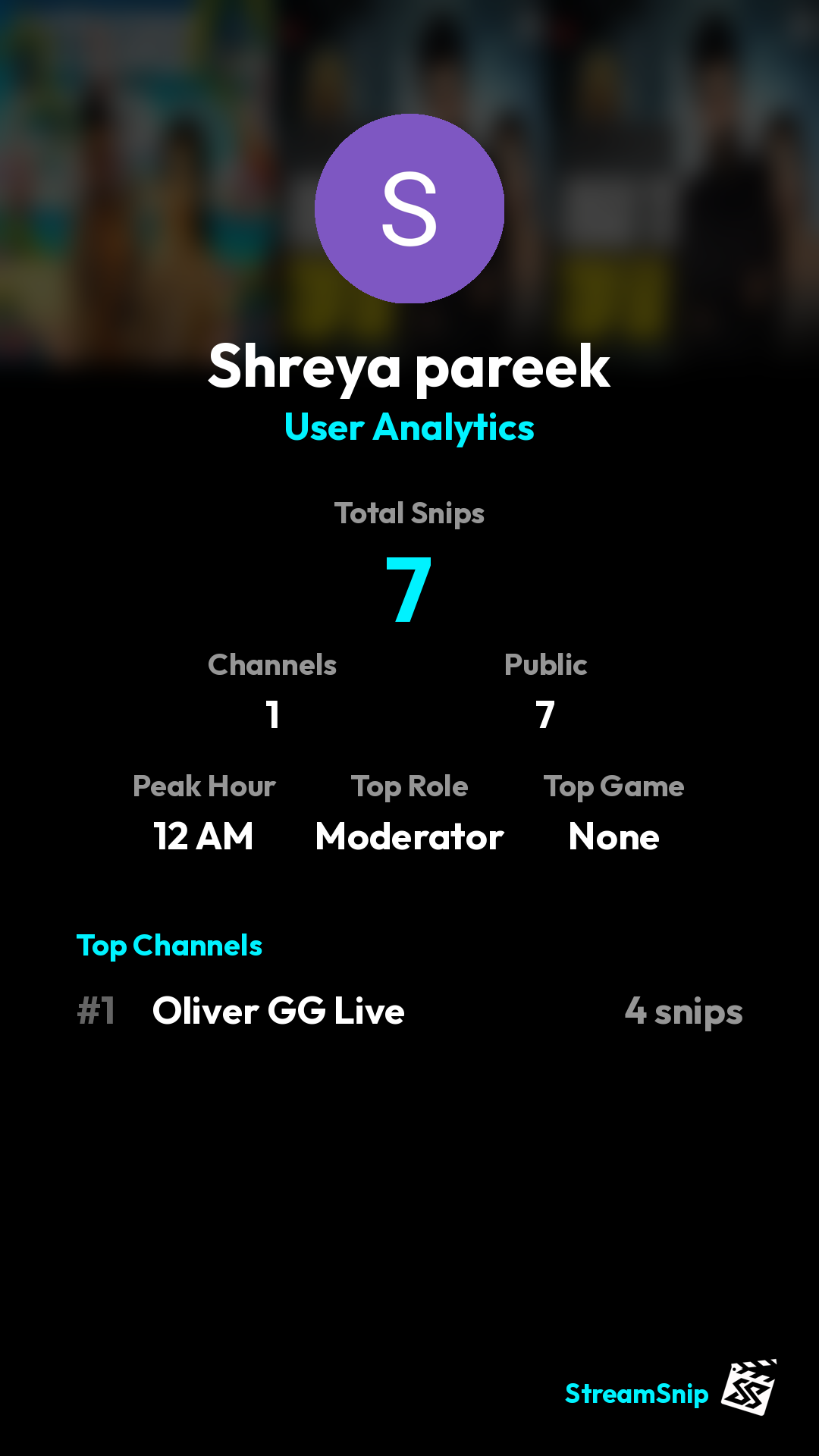 Stats Share Card