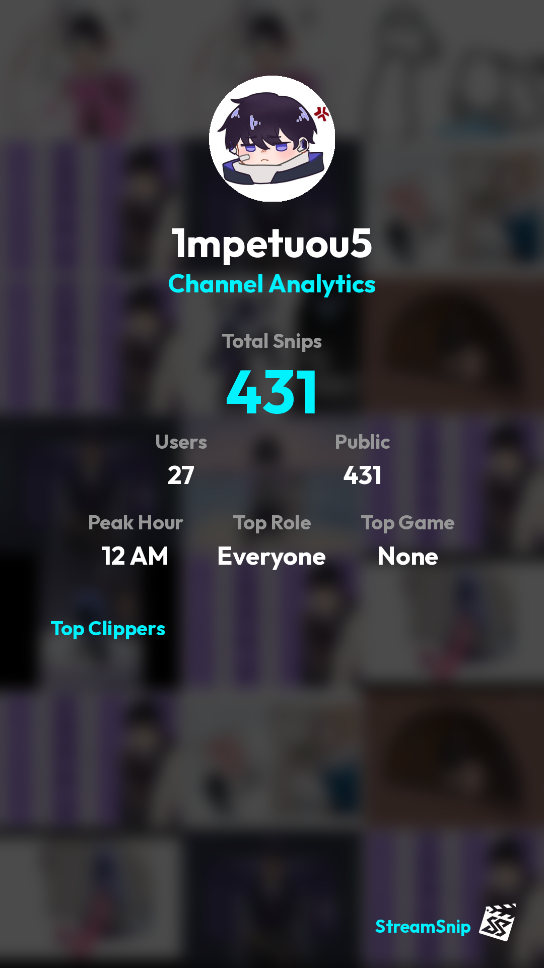Stats Share Card