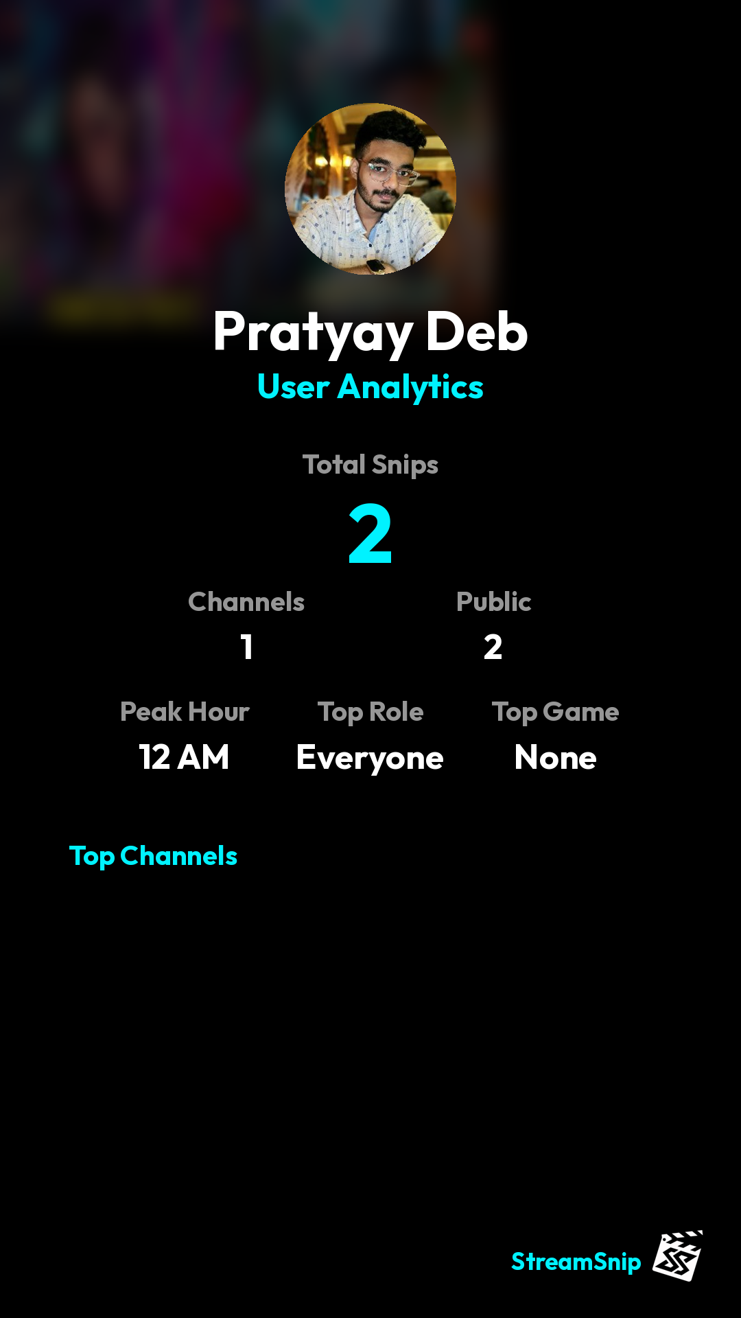 Stats Share Card