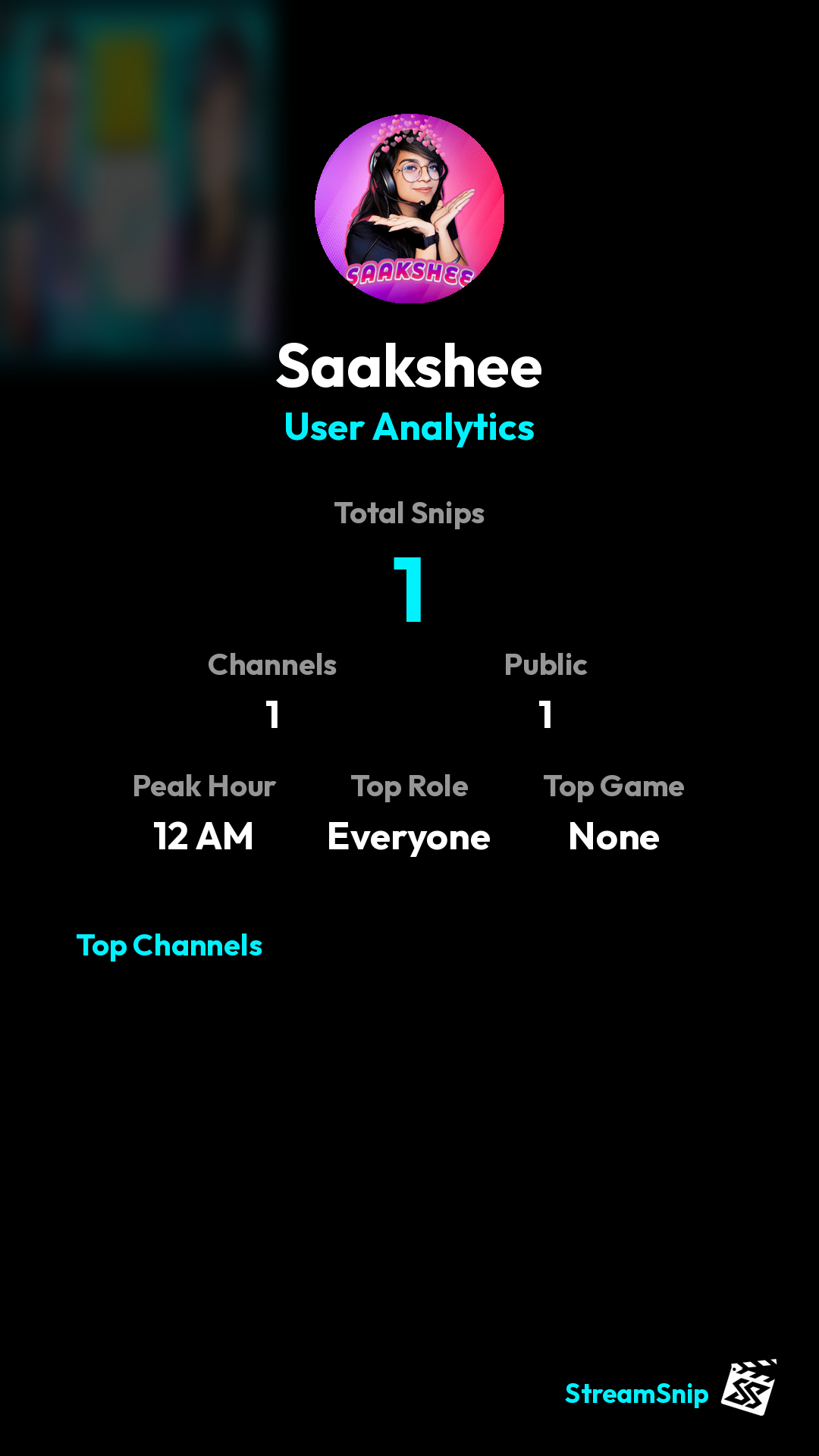 Stats Share Card