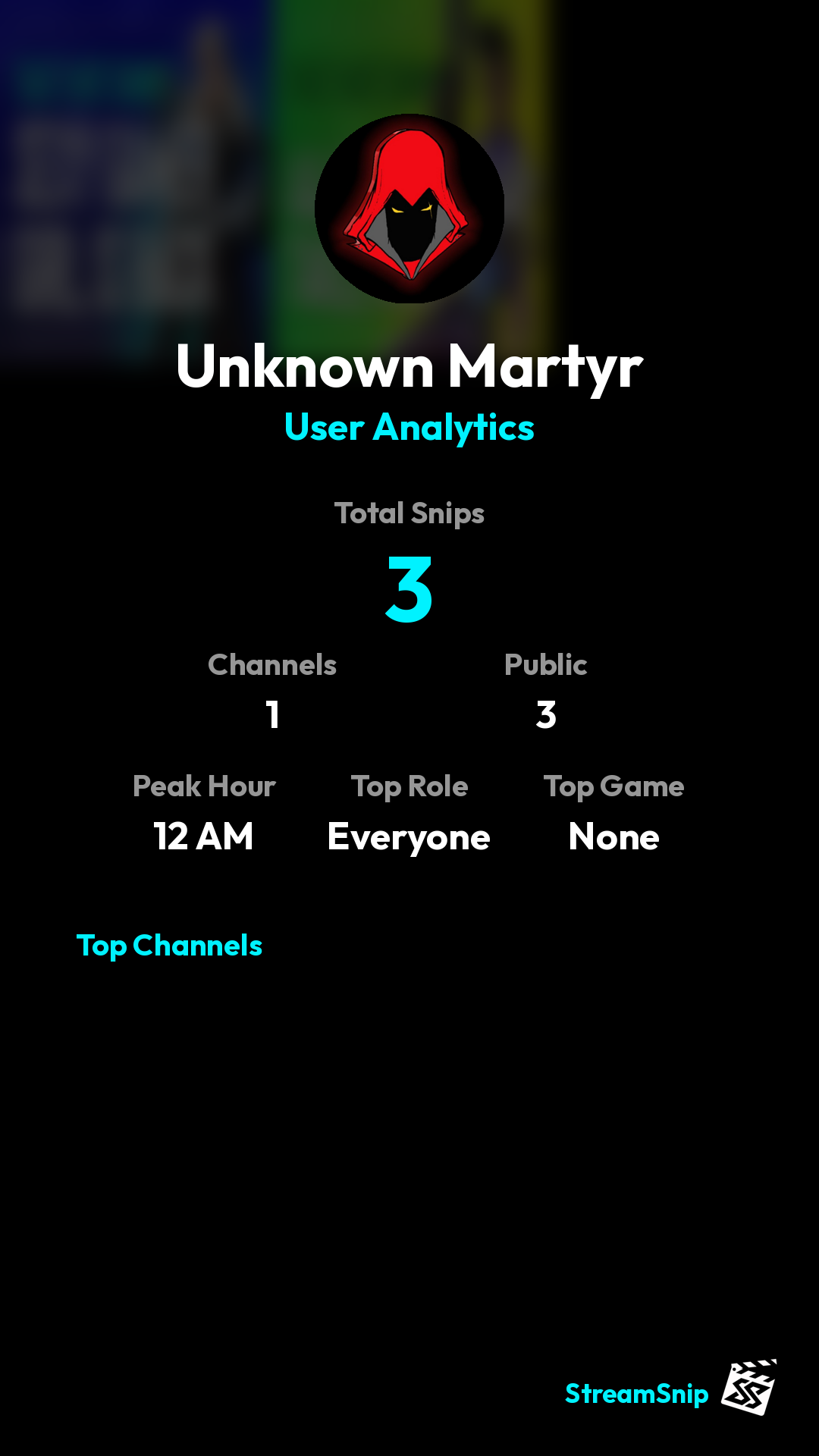 Stats Share Card