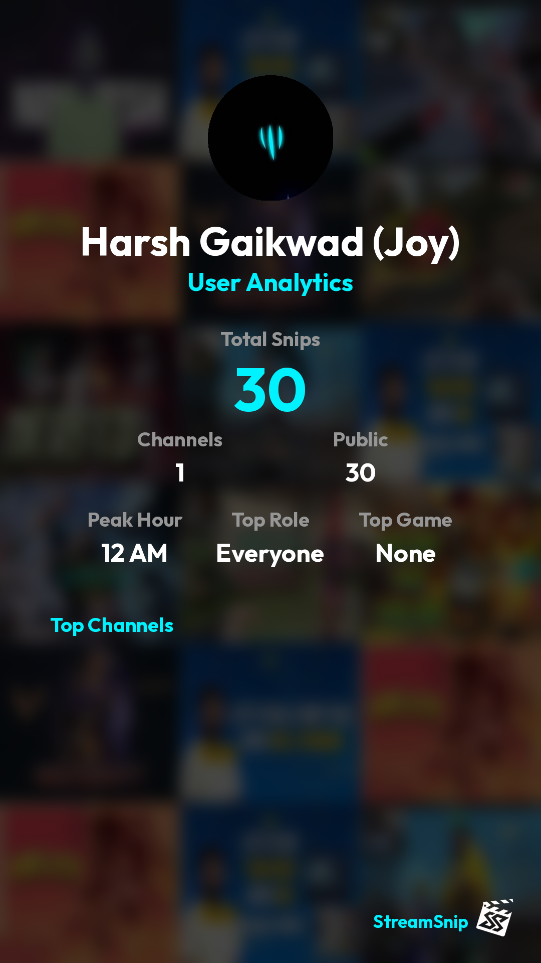 Stats Share Card