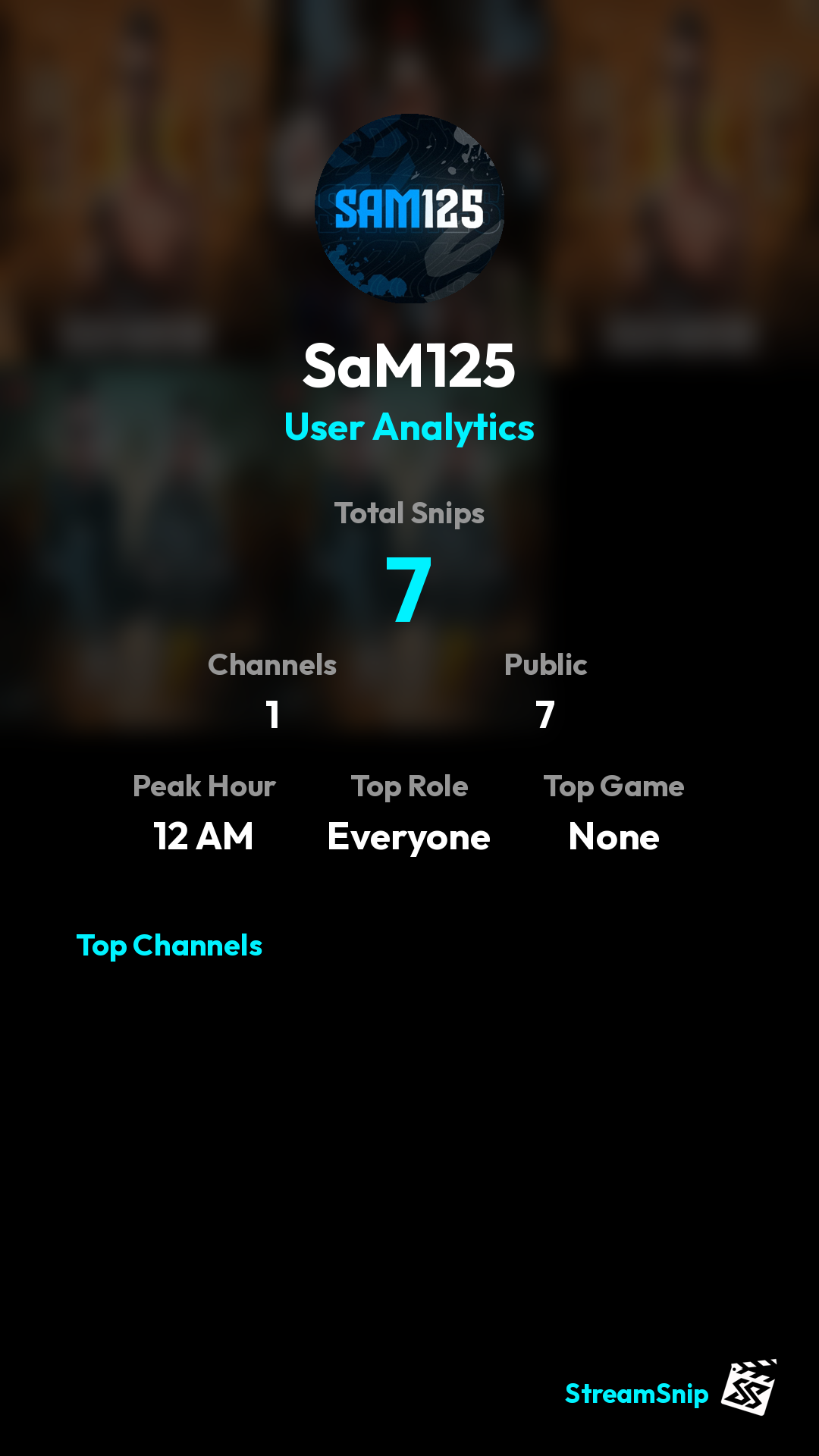 Stats Share Card