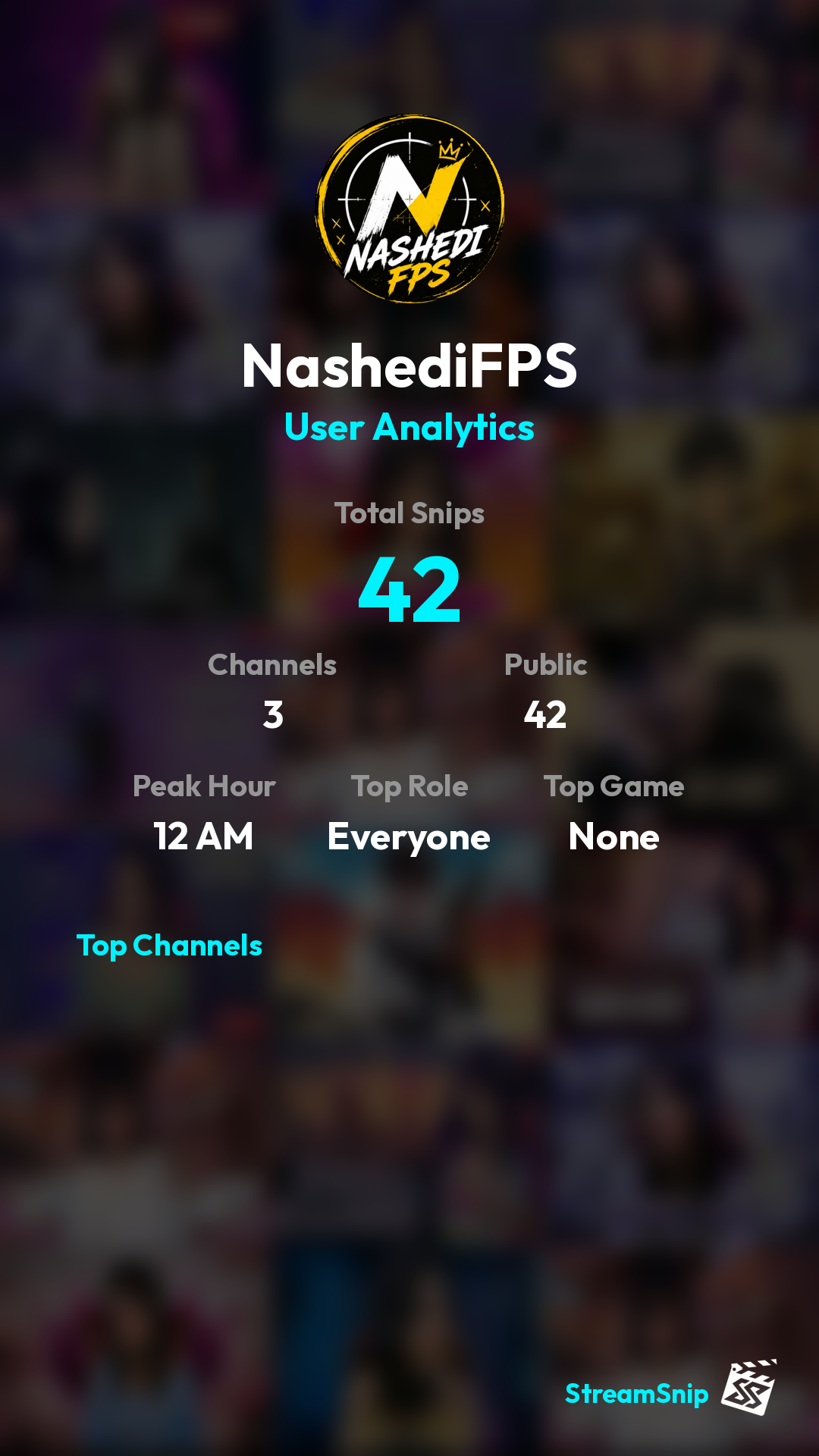 Stats Share Card