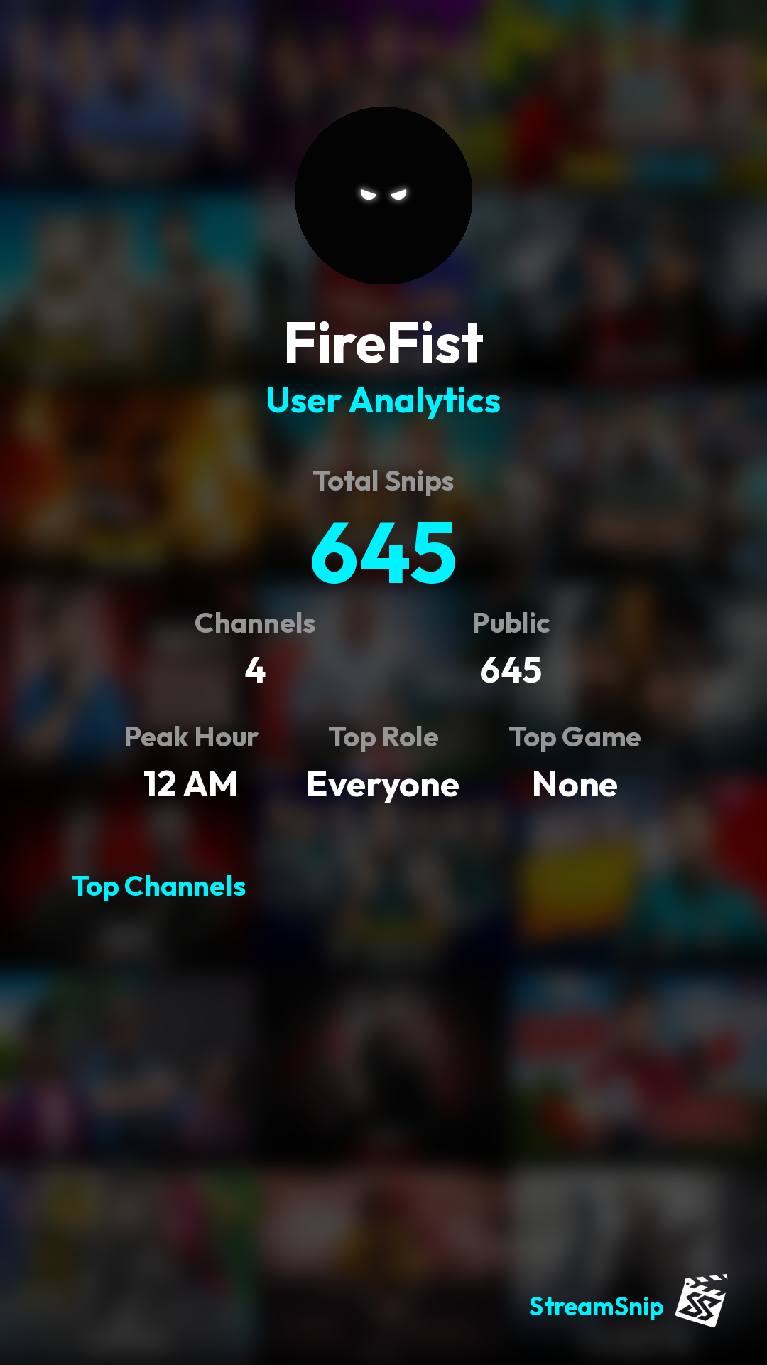 Stats Share Card