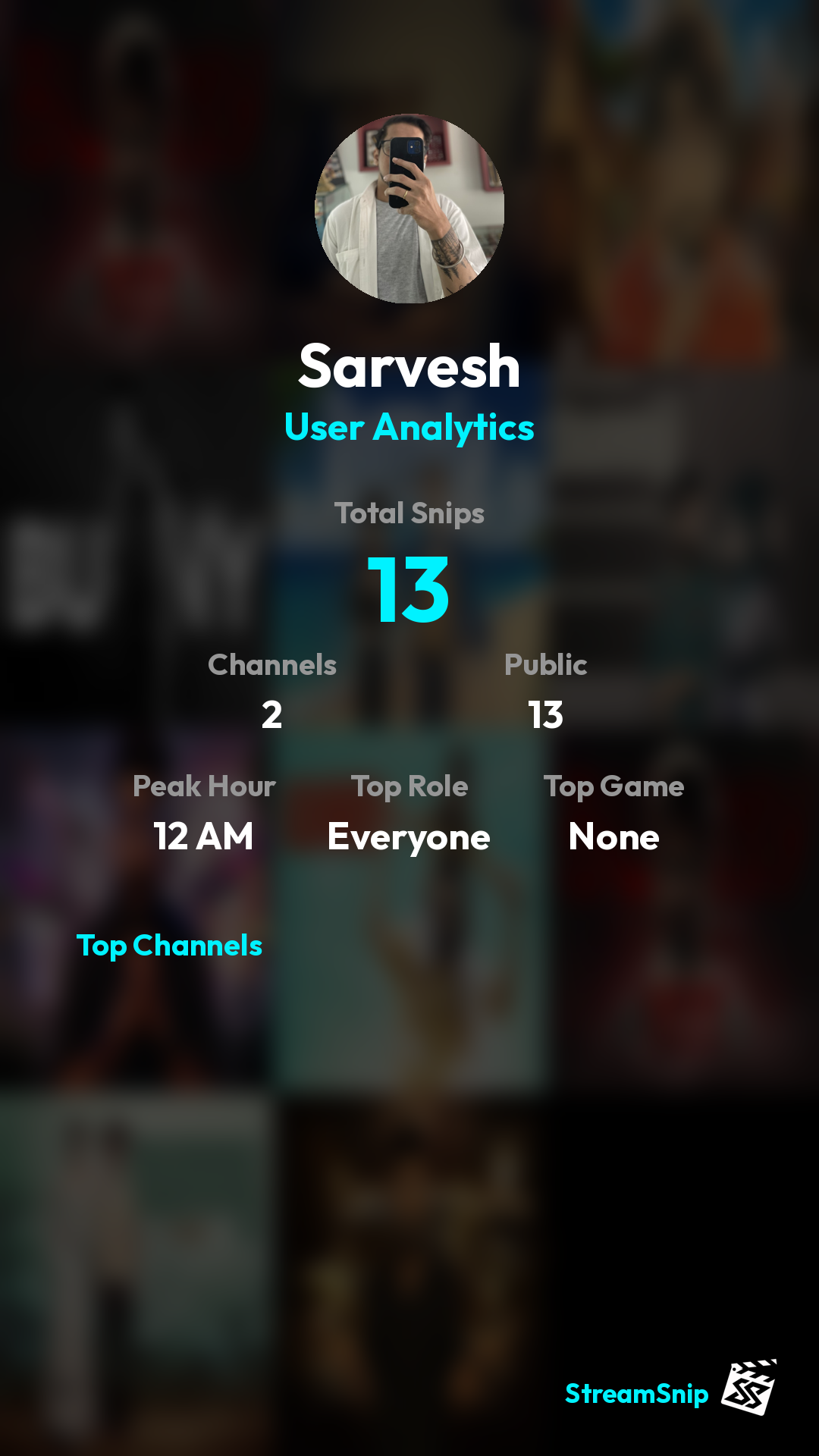 Stats Share Card
