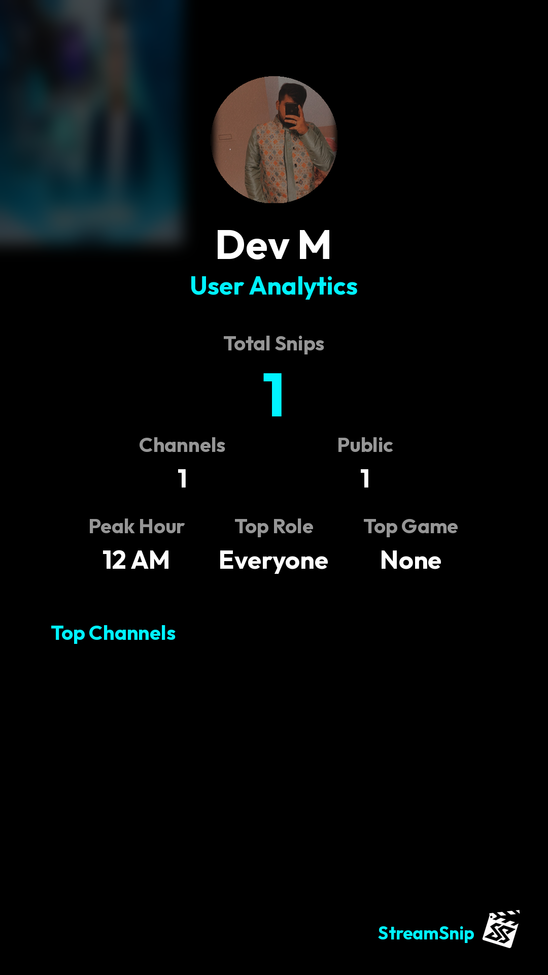 Stats Share Card