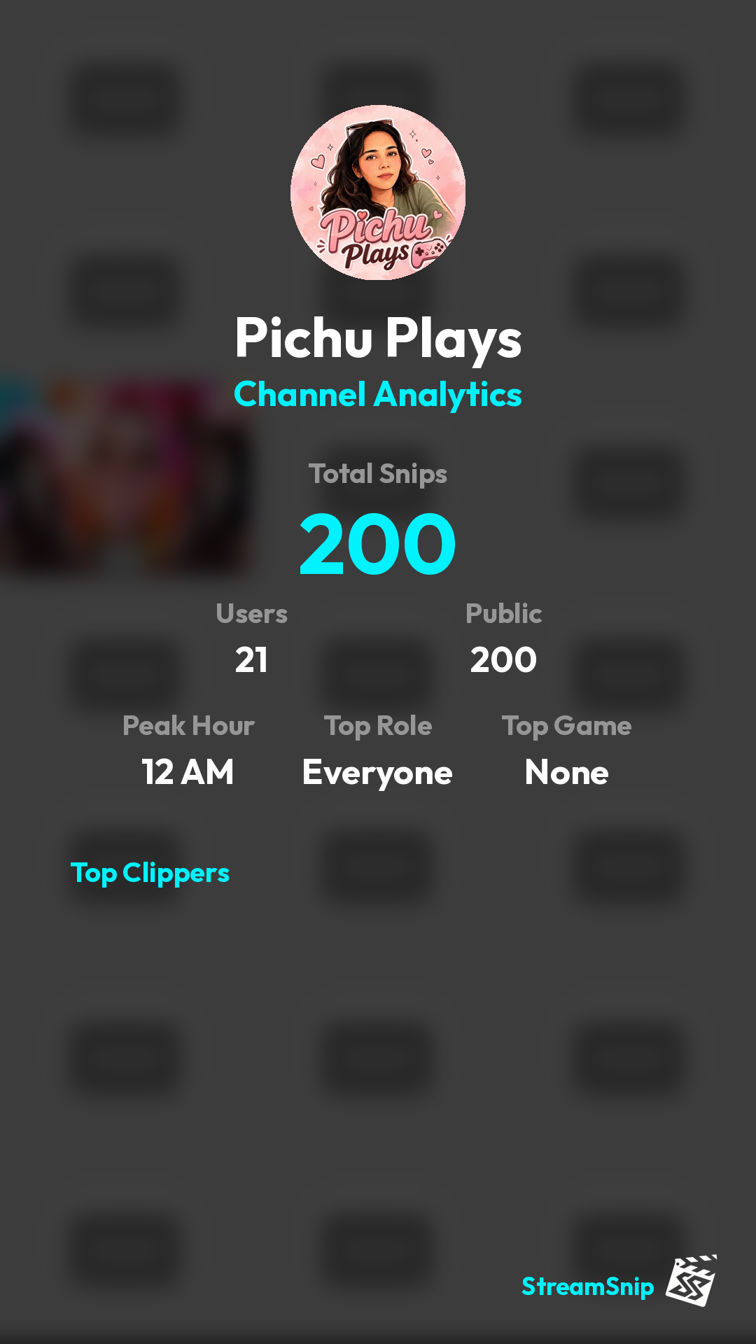 Stats Share Card